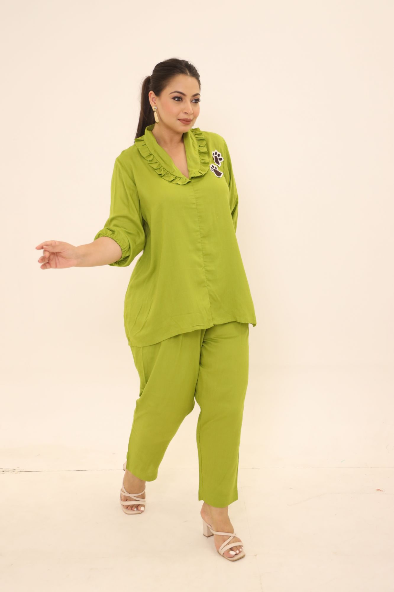 Parrot Green Coord Set