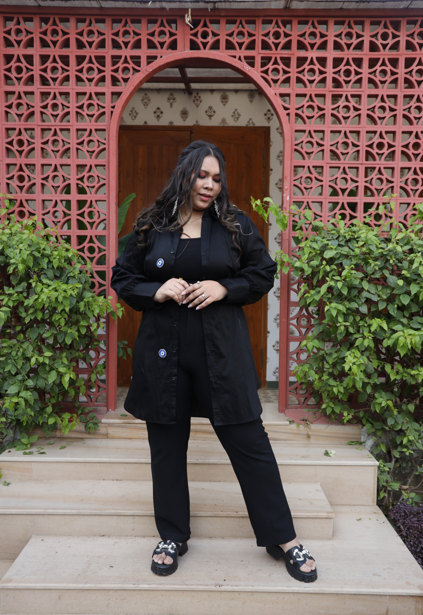 May Every Evil Eye Go Blind Shirt in Black