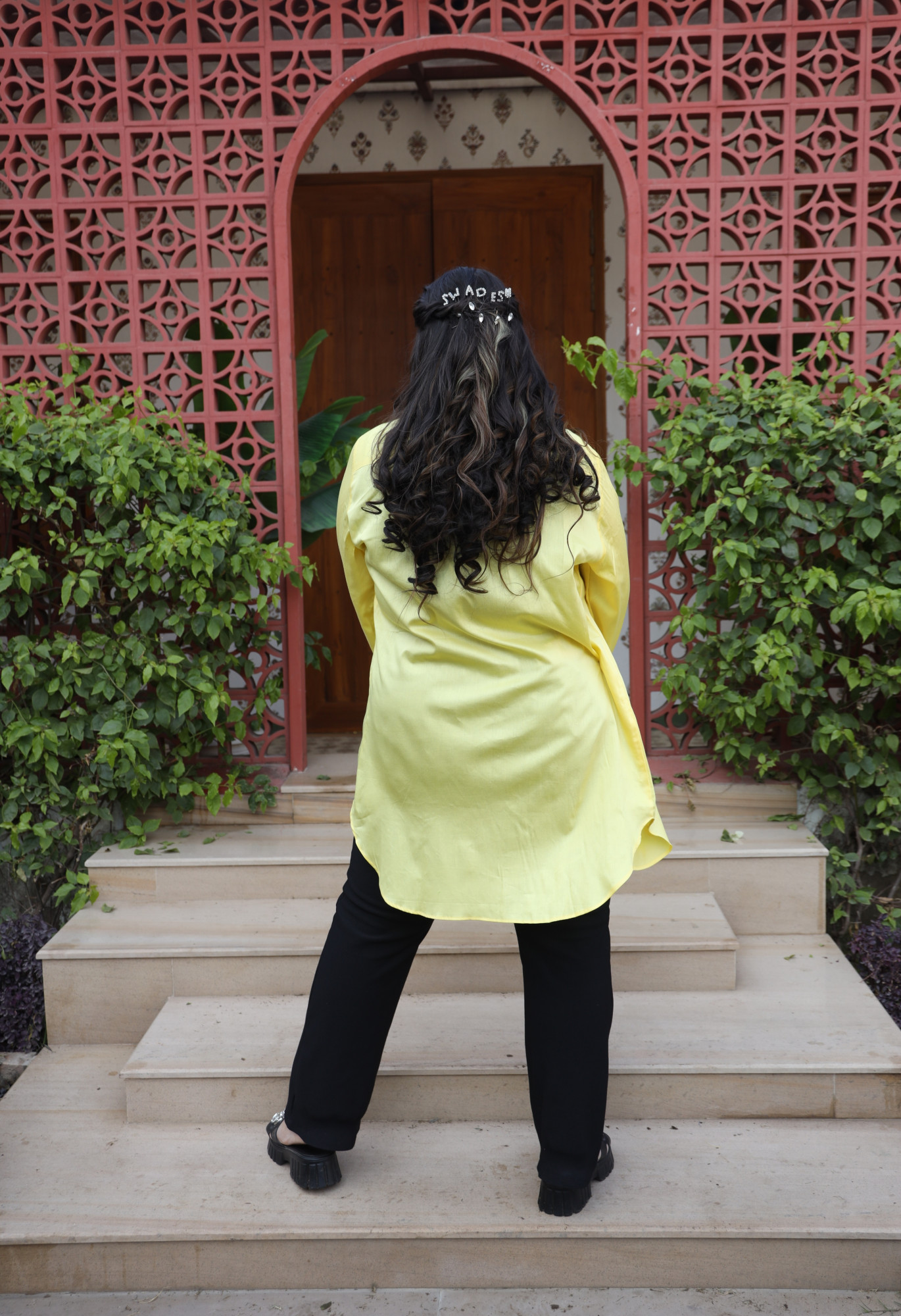 May Every Evil Eye Go Blind Shirt in Yellow