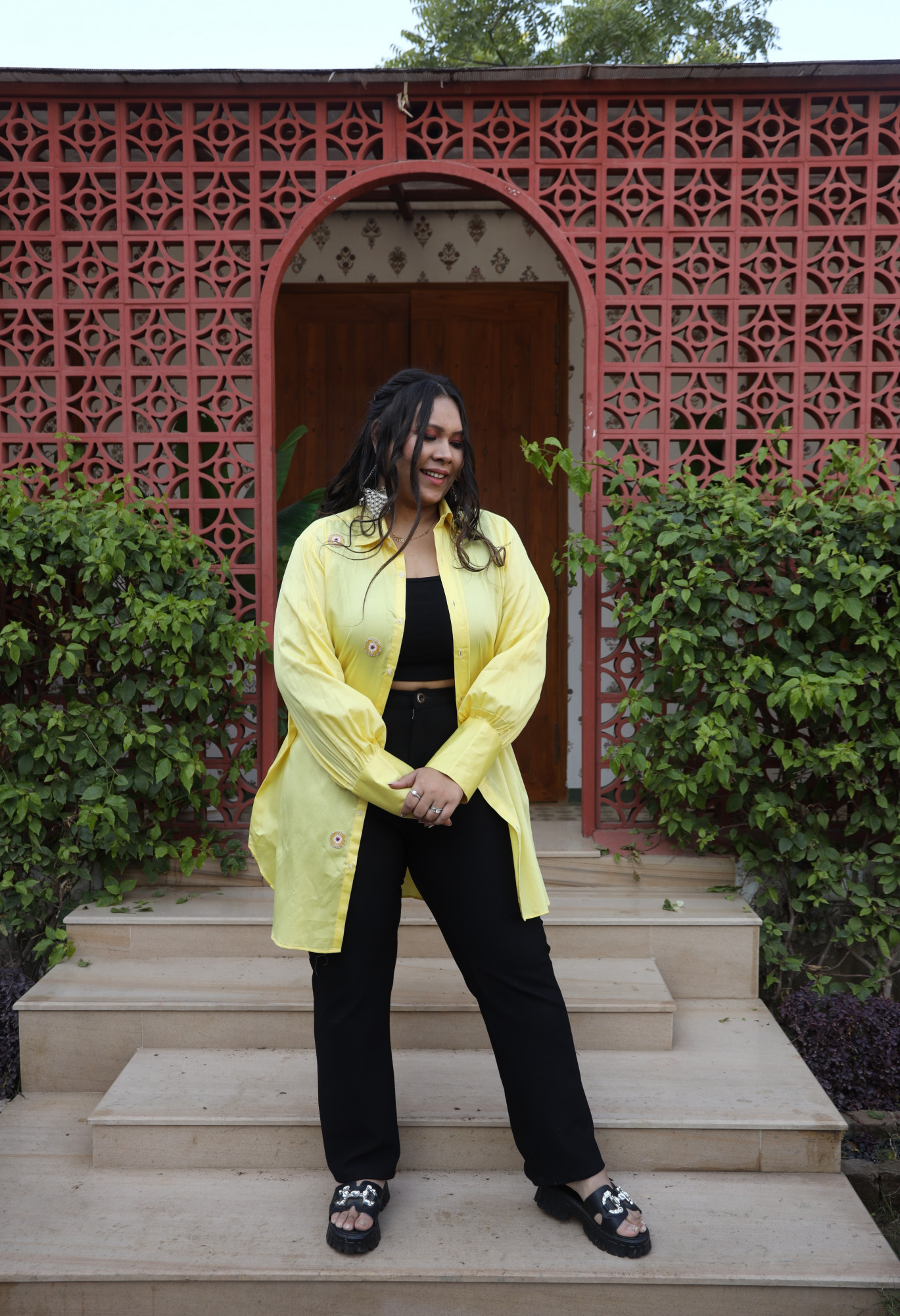 May Every Evil Eye Go Blind Shirt in Yellow