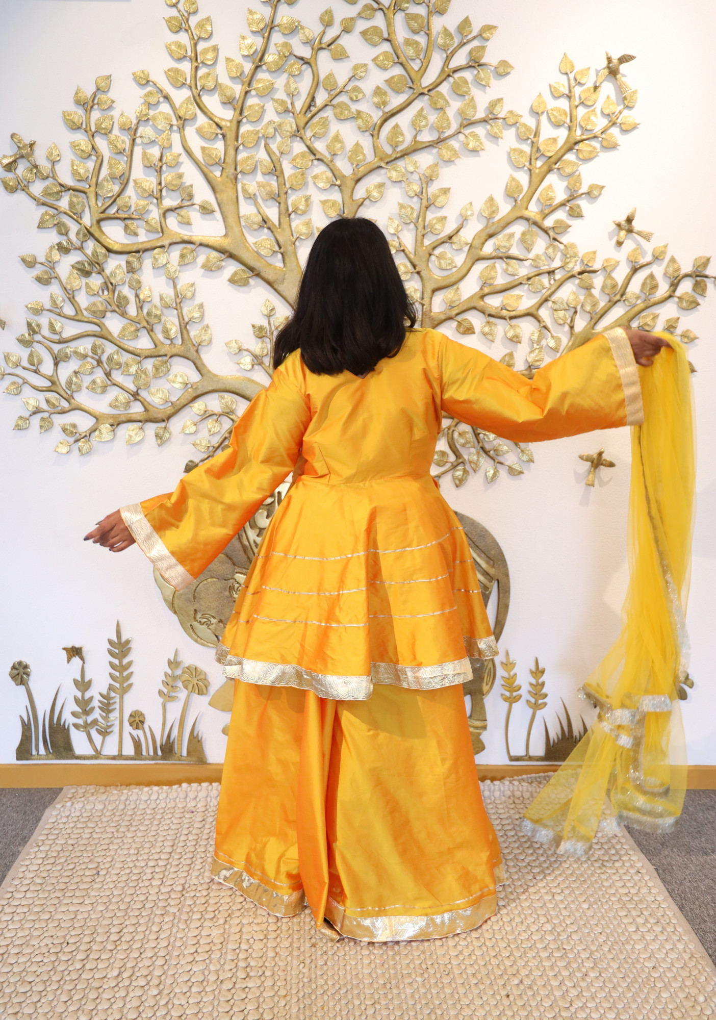 Sunflower Sharara Suit Set