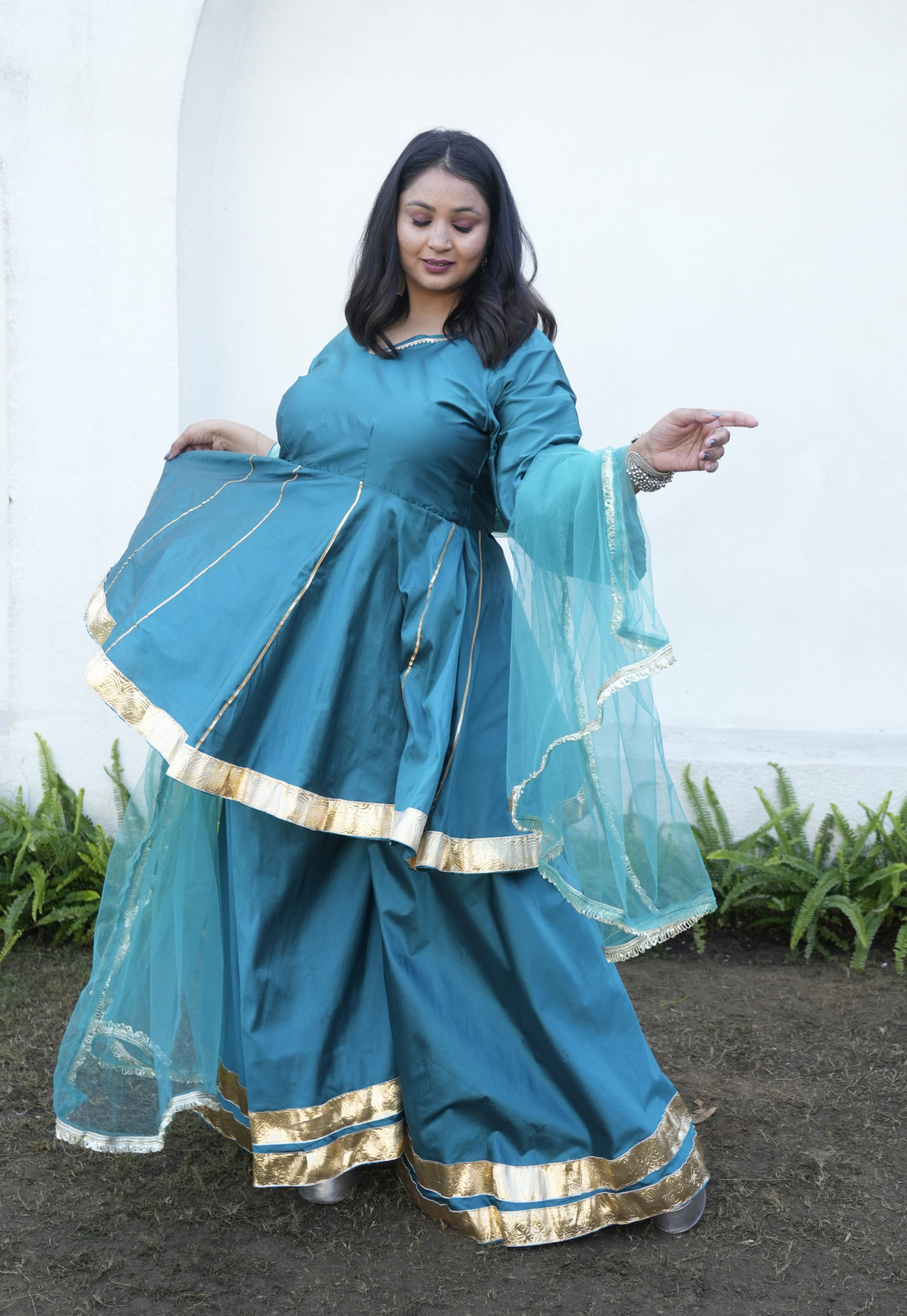 Azaa Sharara Suit Set