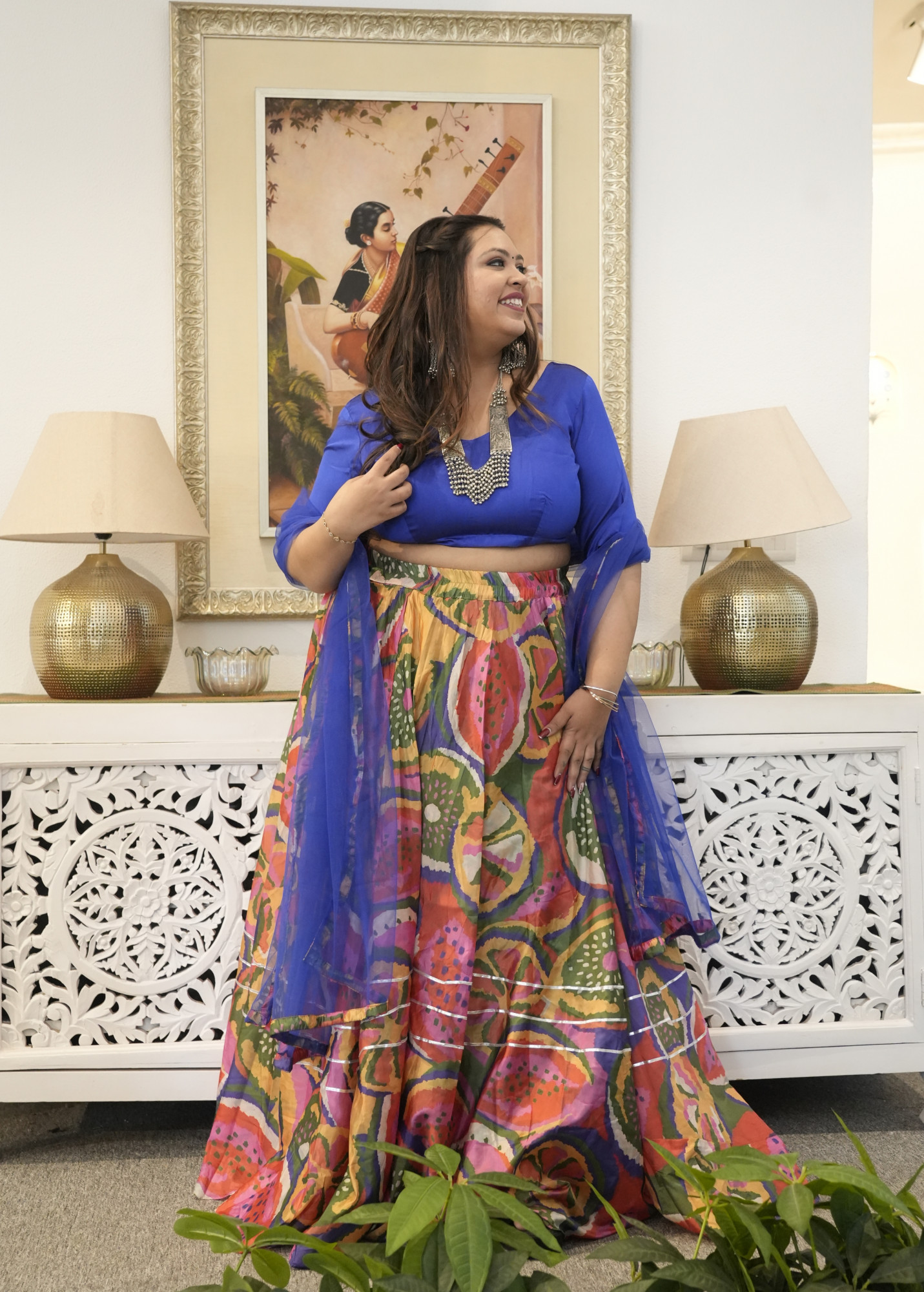 Lemon Twist Silk Lehenga Set