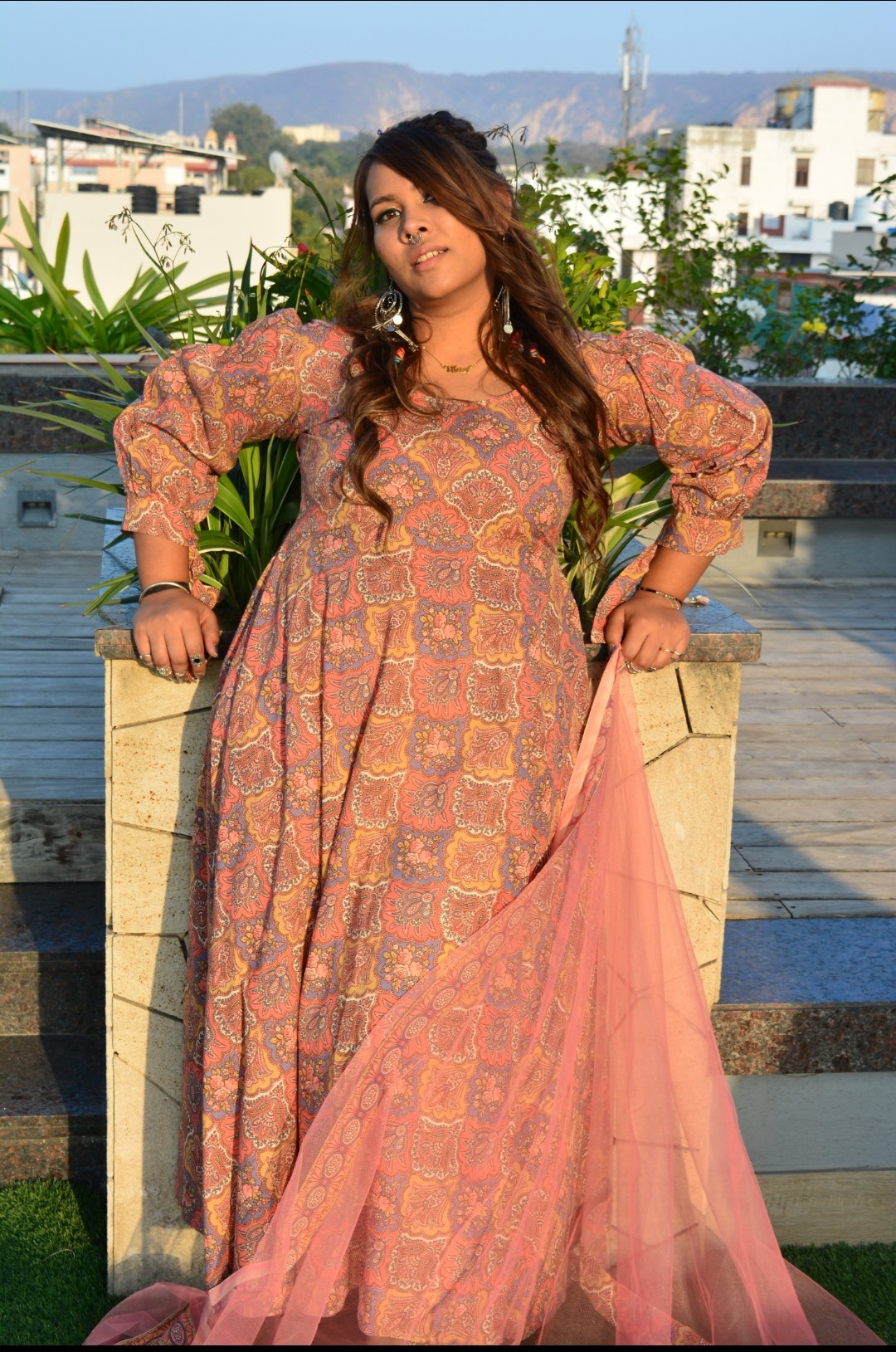 Ibadat Anarkali Set
