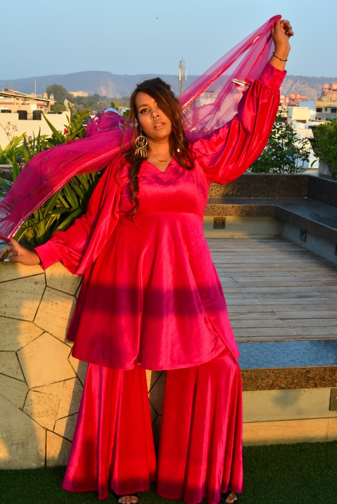 Gulaabo Sharara Suit Set