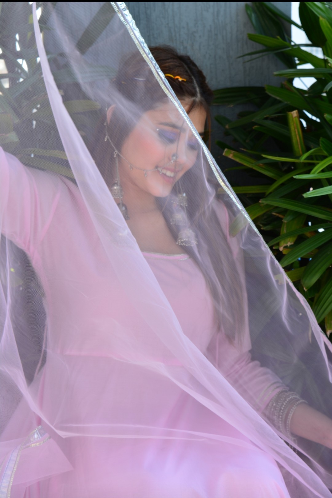 Preety Baby Pink Anarkali Gown