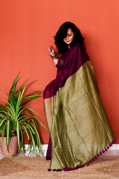 Jaamun Cotton Saree