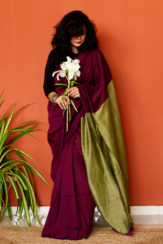 Image of Jaamun Cotton Saree