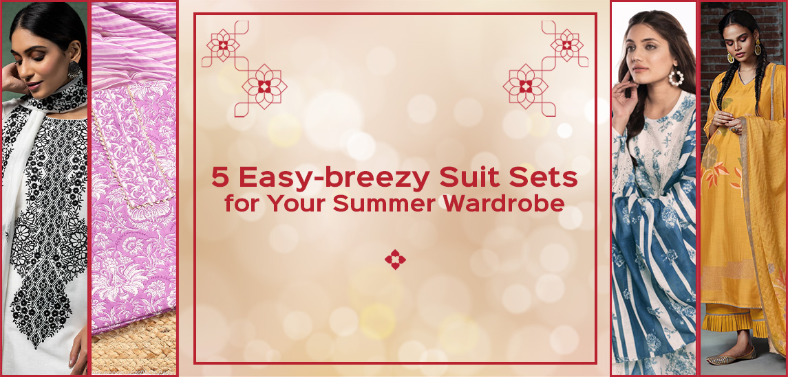 5 Easy-breezy Suit Sets for Your Summer Wardrobe