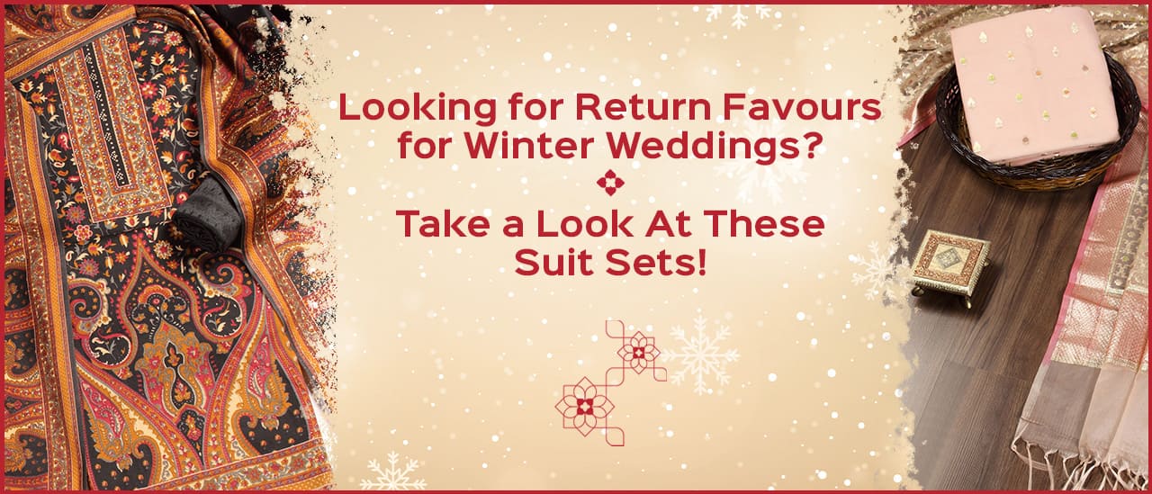 Looking for Return Favours for Winter Weddings