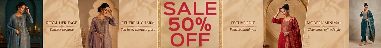 SALE - FLAT 50% OFF