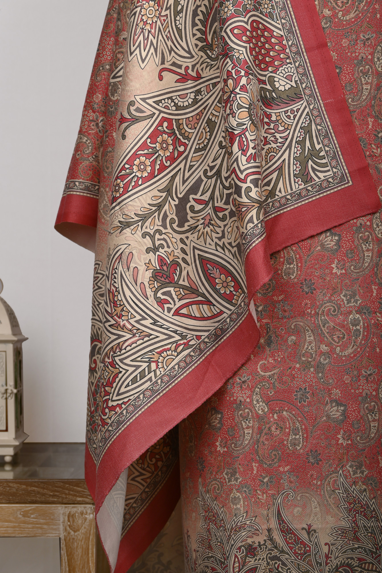 Pink Spun Printed Suit Set with Spun Dupatta - 1000-70341