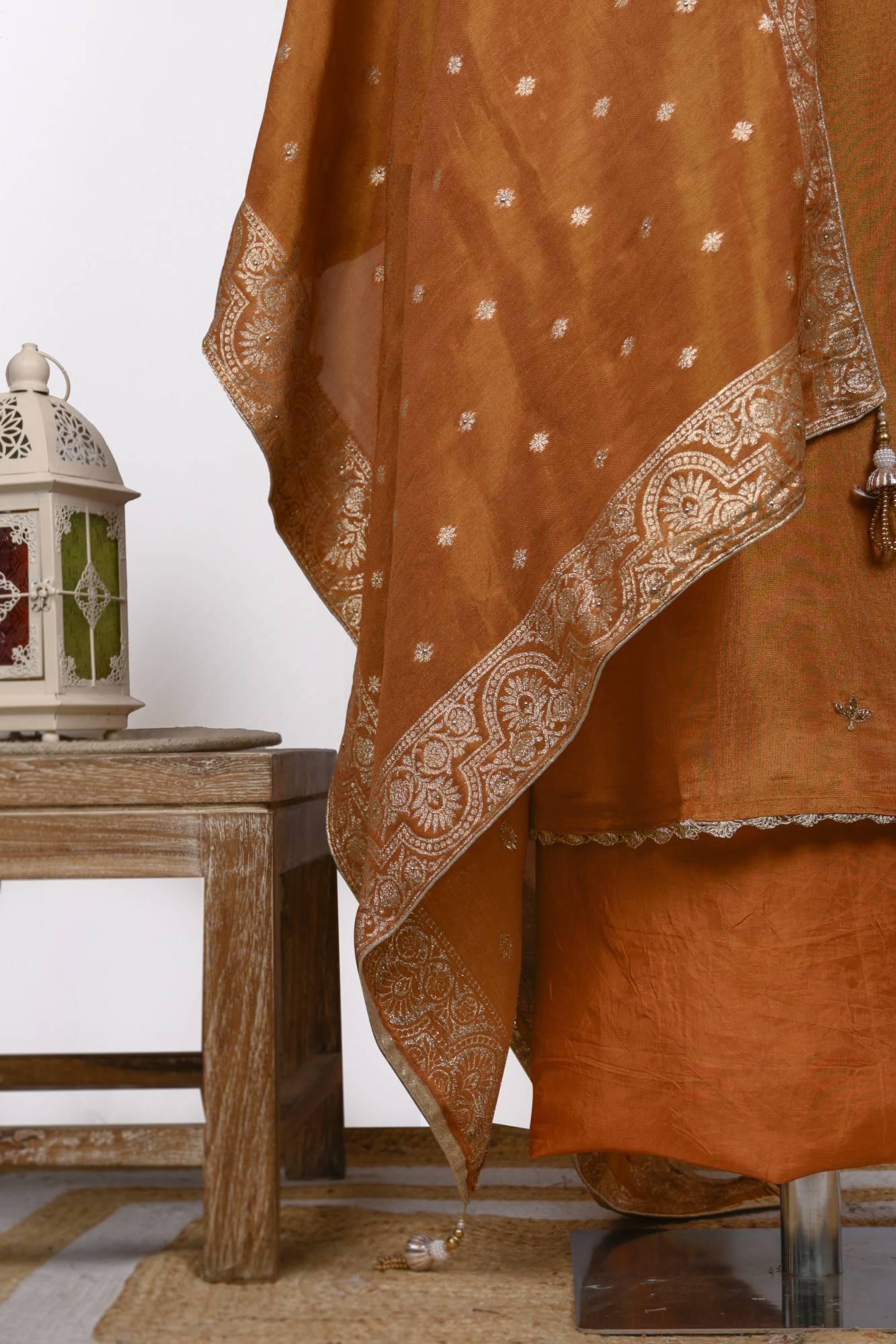 Sienna Shimmer Suit Set with Beautiful Dupatta - 912-AC19897