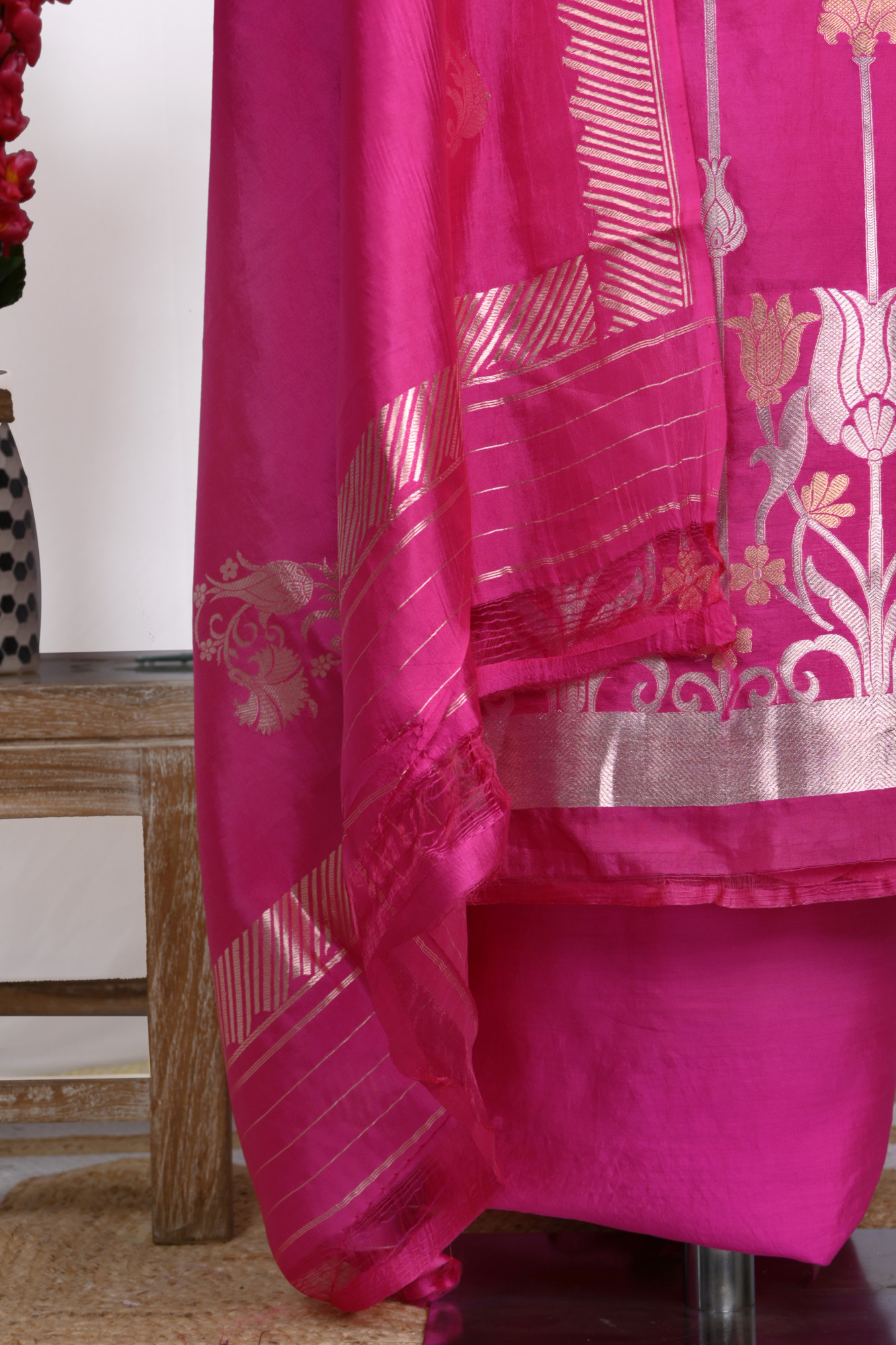 Rani Pure Silk Suit with Pure Silk Dupatta - SM2524872-1C