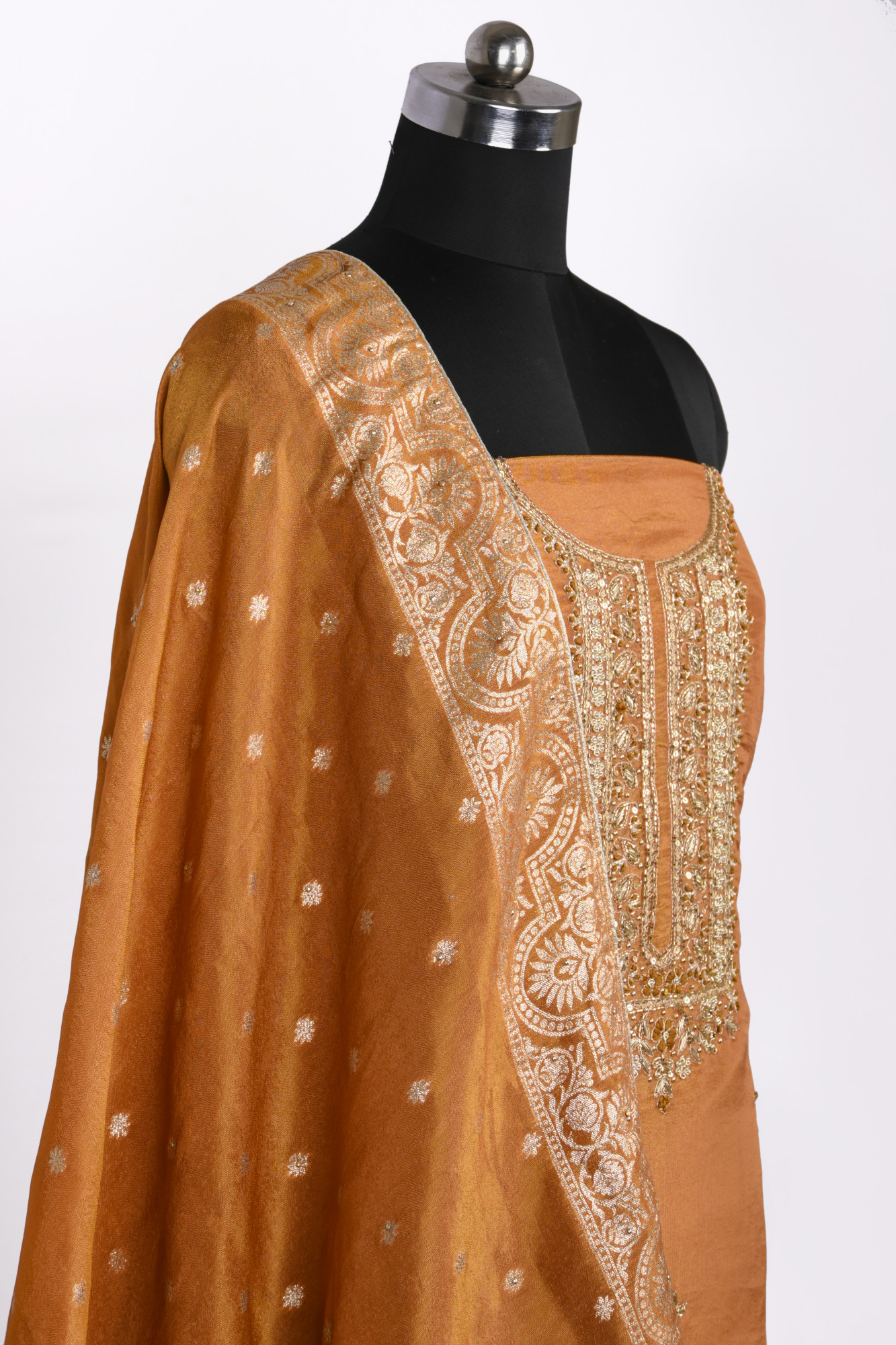 Sienna Shimmer Suit Set with Beautiful Dupatta - 912-AC19897