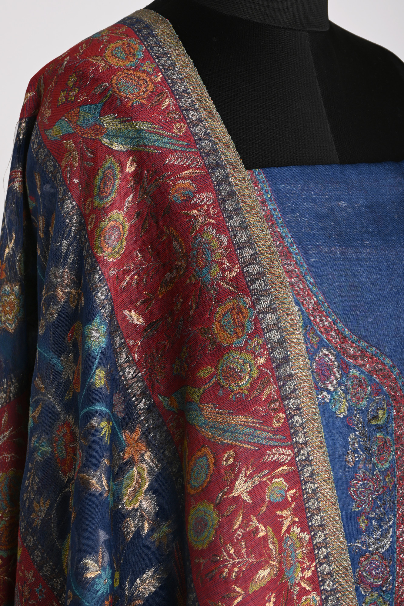 Blue Silk Suit Set with Beautiful Dupatta - WEPSH101