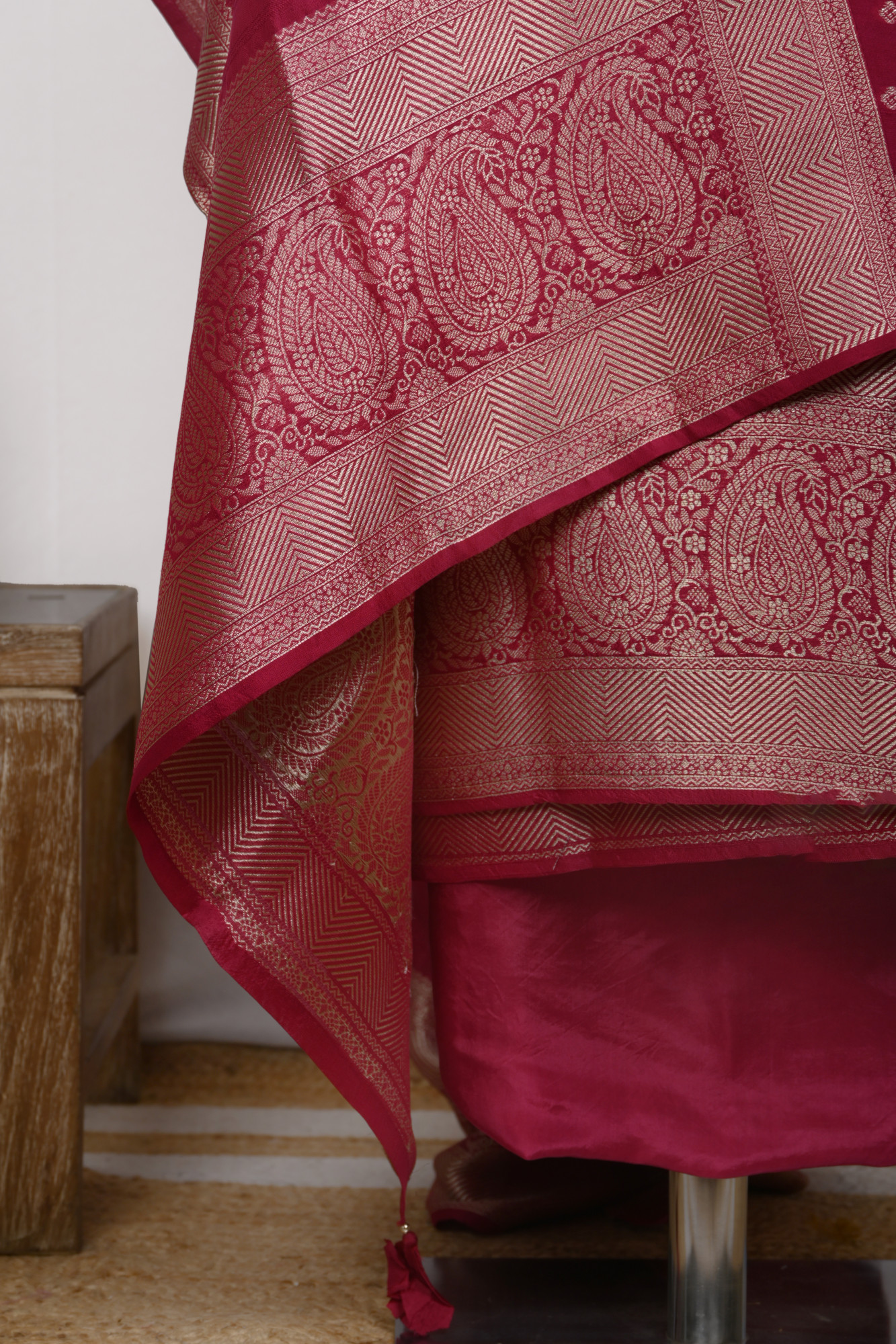 Rani Chanderi Silk Beautiful Unstitch suit set with Dupatta - R157-SPR1958