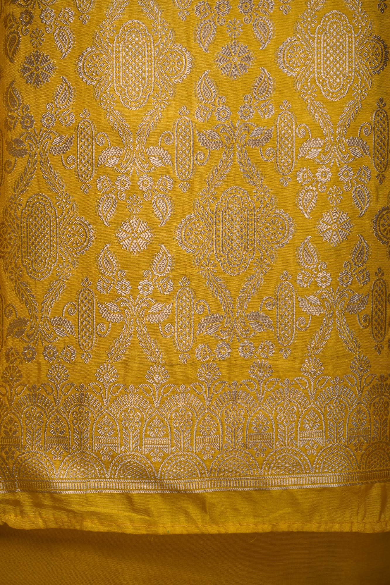 Yellow Organza Beautiful Suit Set with Dupatta - 131-KE11242A