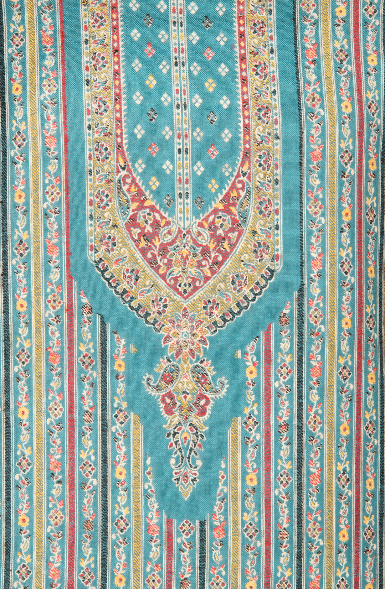 Firozi Pashmina Winter Wear Unstitched Salwar Suit with Stole Dupatta - 1000-8031B