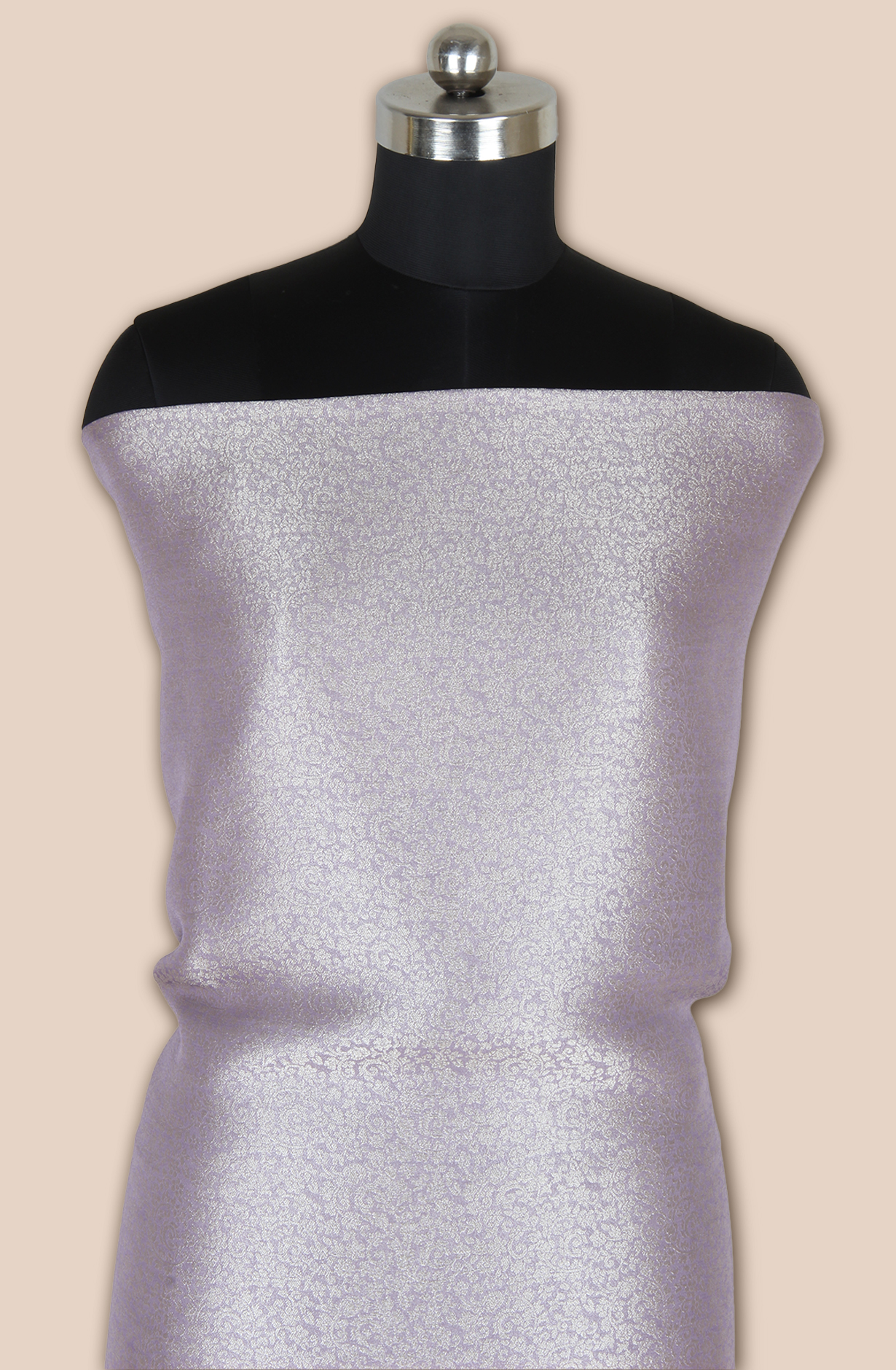 Purple Beautiful Silk Zari Brocade Work Unstitched Salwar Kameez - 1002-ZS92601G