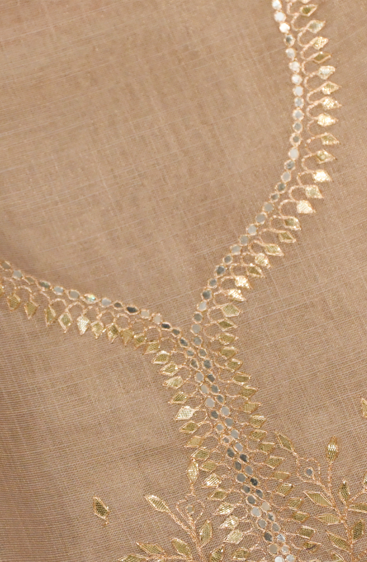 Brown Shimmer Suit Set with Beautiful Dupatta - 1019-FS339