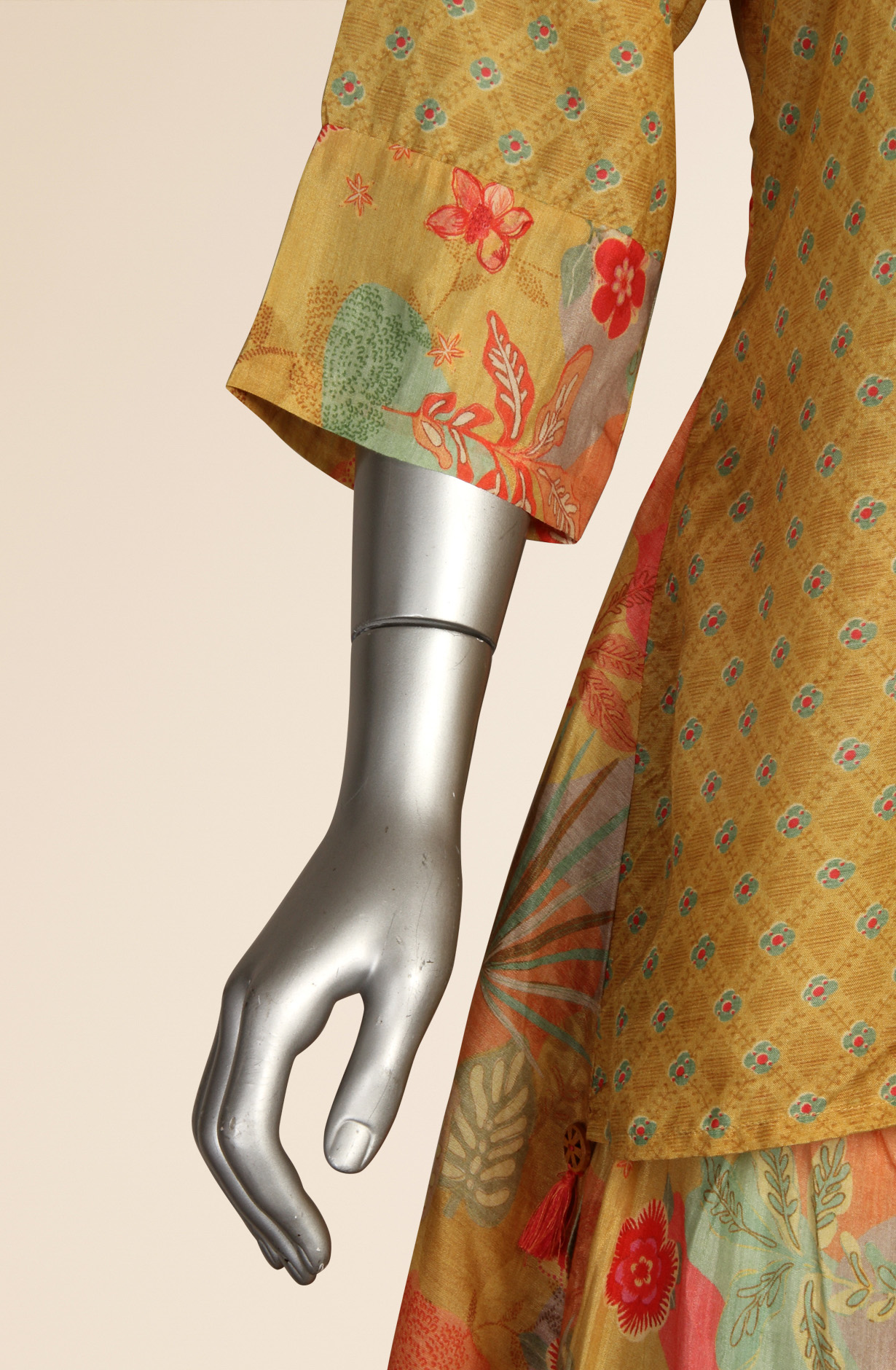 Multicolor Modal Printed Tunic with Dhoto Style Pants Co-Ords - 131-MTKT1853