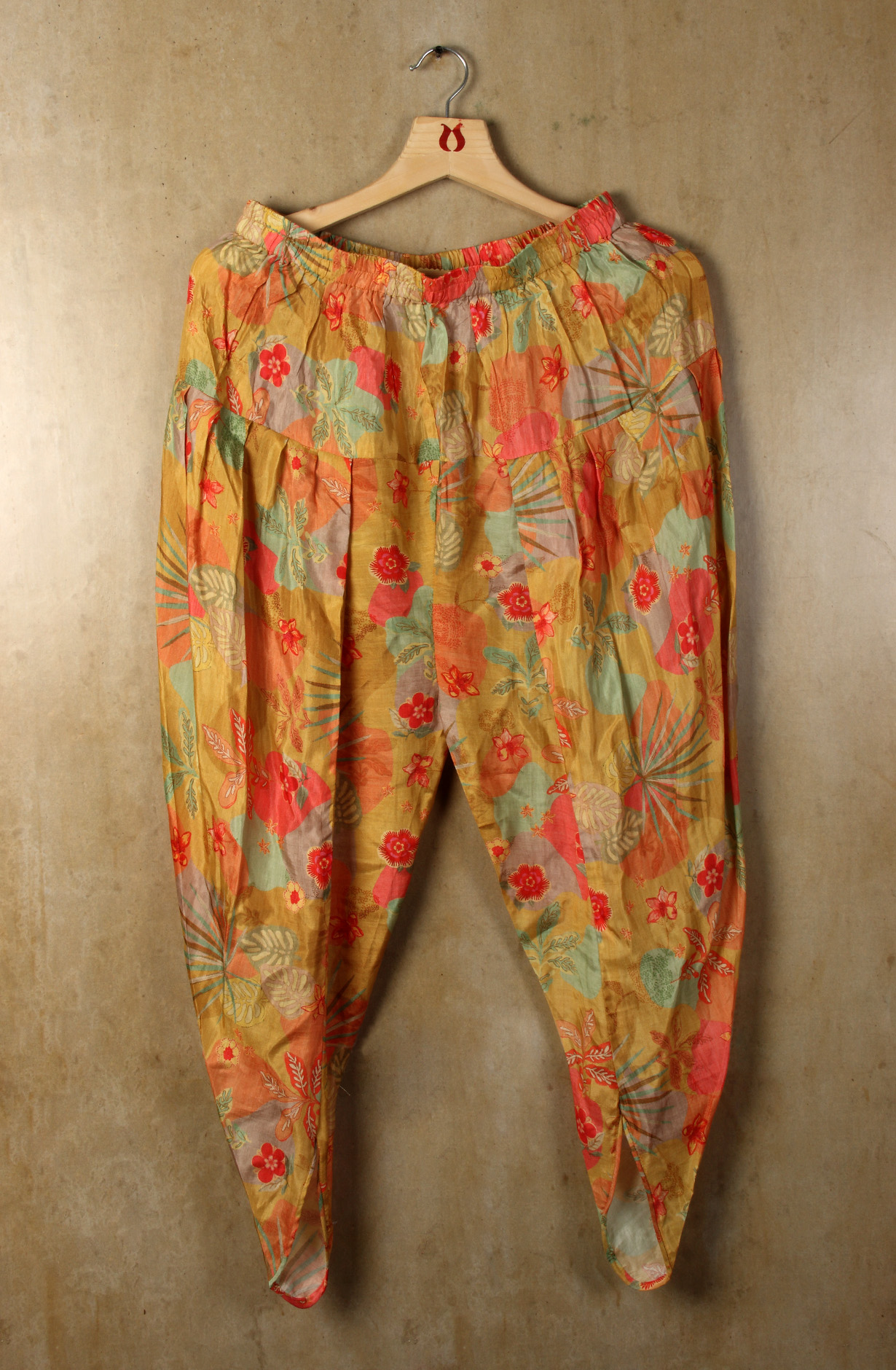 Multicolor Modal Printed Tunic with Dhoto Style Pants Co-Ords - 131-MTKT1853