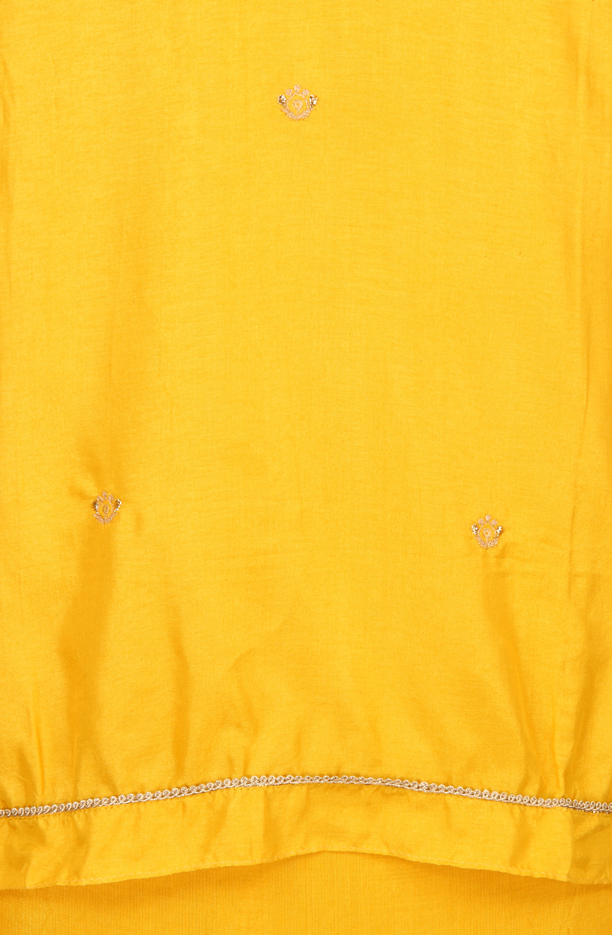 Yellow Beautiful Silk Salwar Kameez with Dupatta - 131-NAR2535A