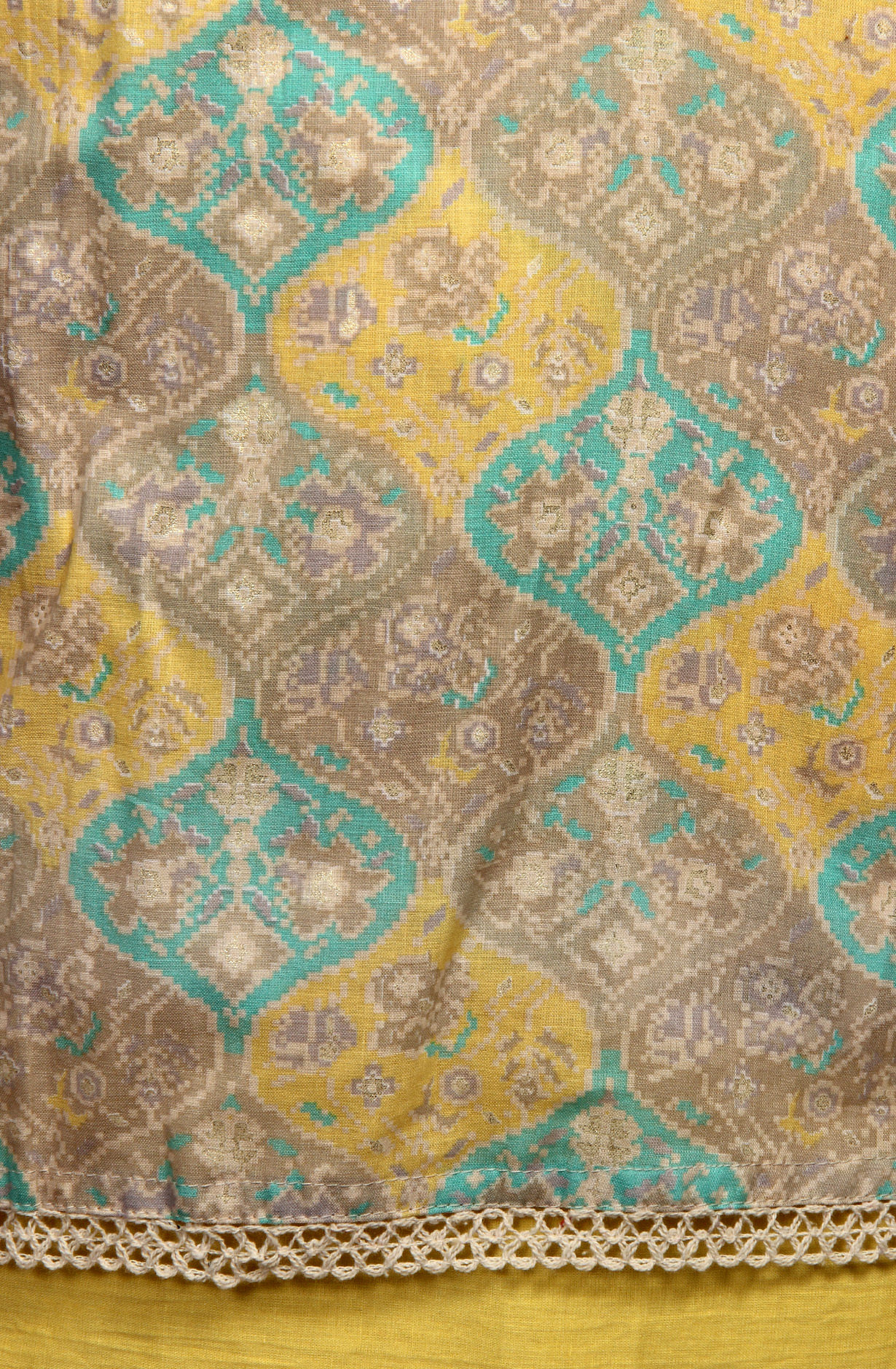 Multi-coloured Cotton Printed Salwar Suit with Beautiful Dupatta - 131-RT5205B