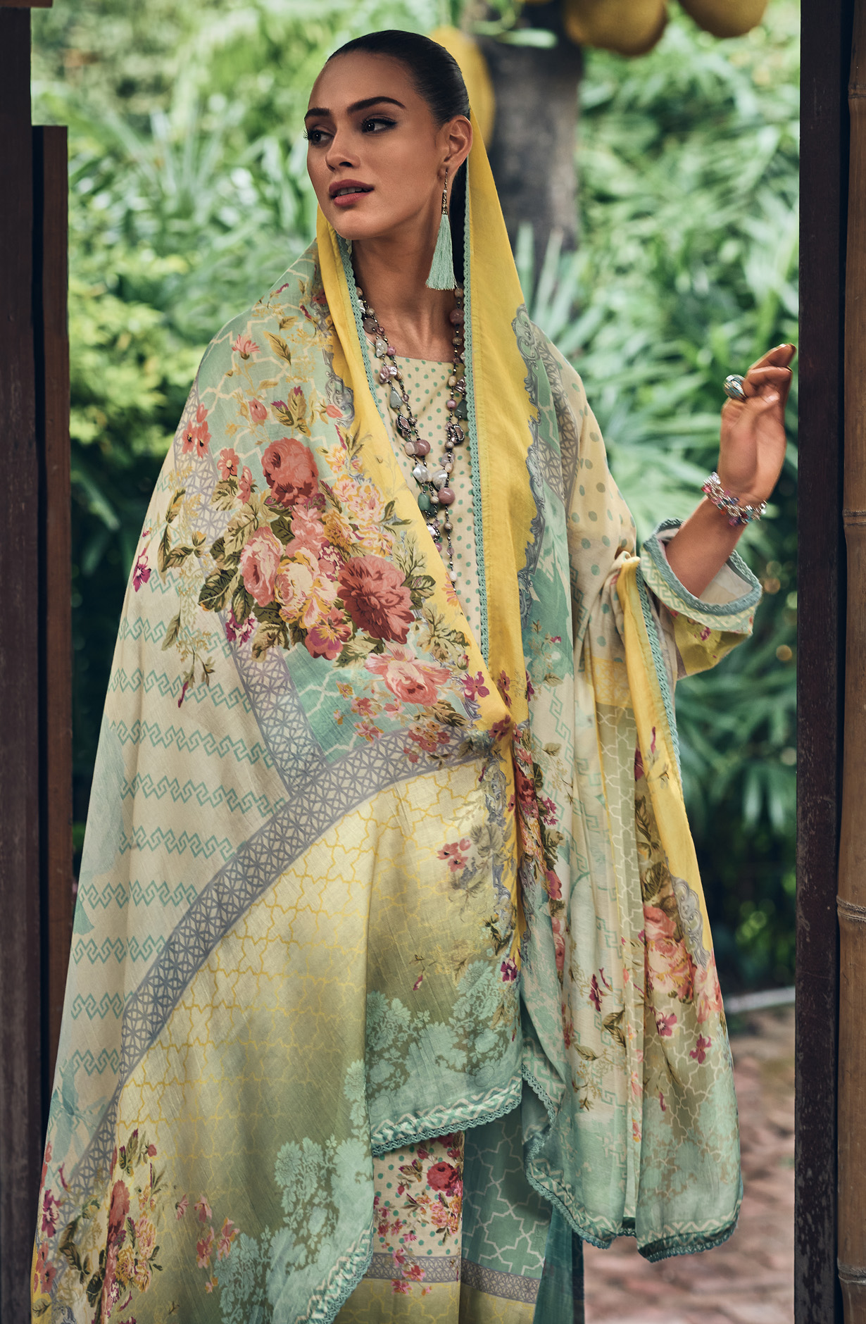 Sea Green Beautiful Cotton Digital Printed Salwar Suit - SHOSOL01