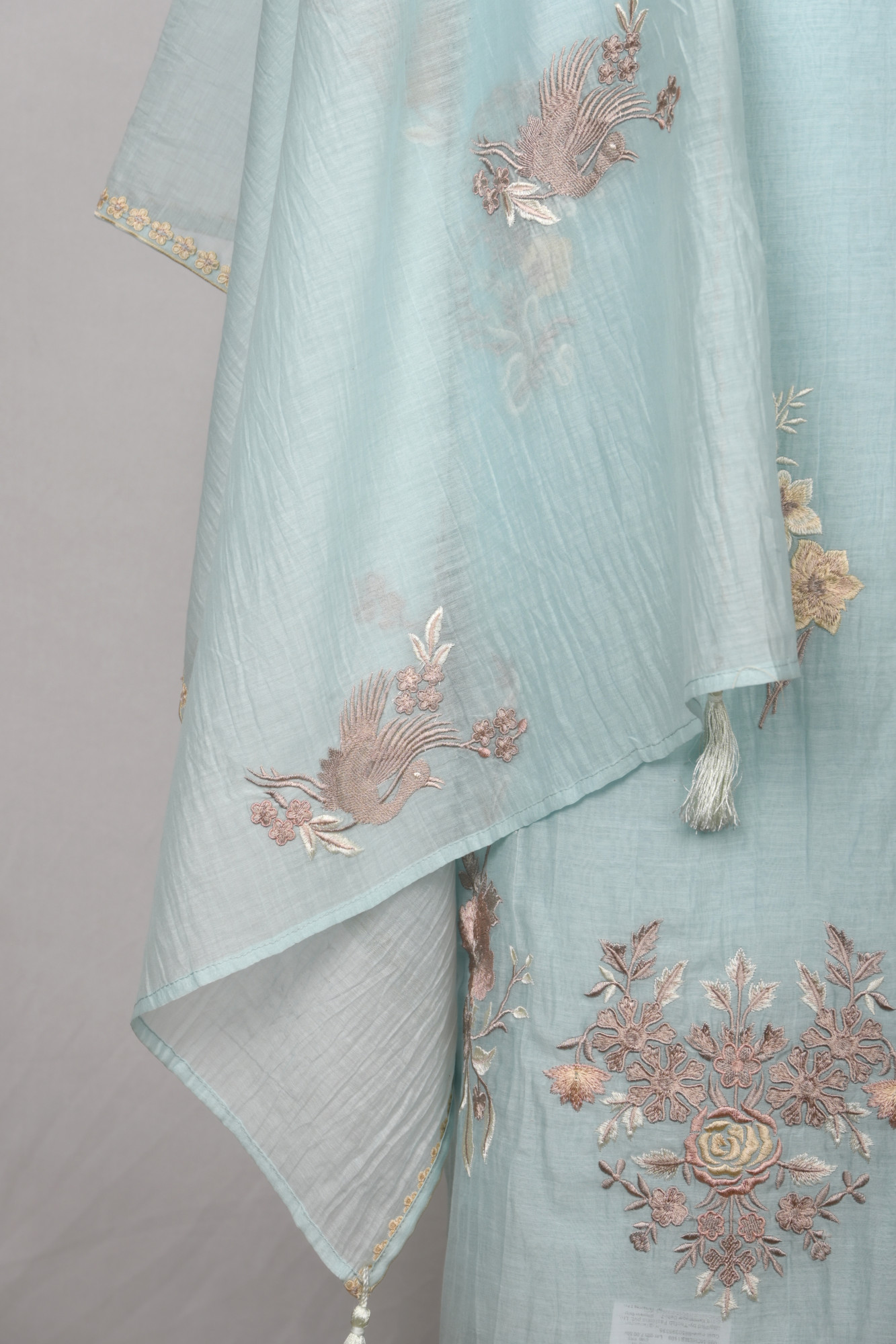 Firozee Mul Cotton Beautiful Suit Set with Dupatta - 996-MCHEMB1109