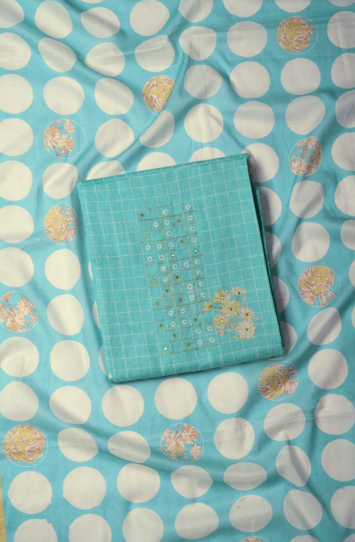 Firozee Mal Chanderi Silk Digital Printed Suit with Dupatta - VARV74C