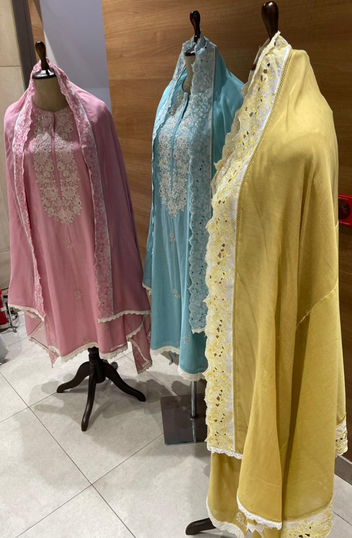 Blue Pure Mul Chanderi Embroidered Beautiful Suit Set with Dupatta - R157-SPR2594A