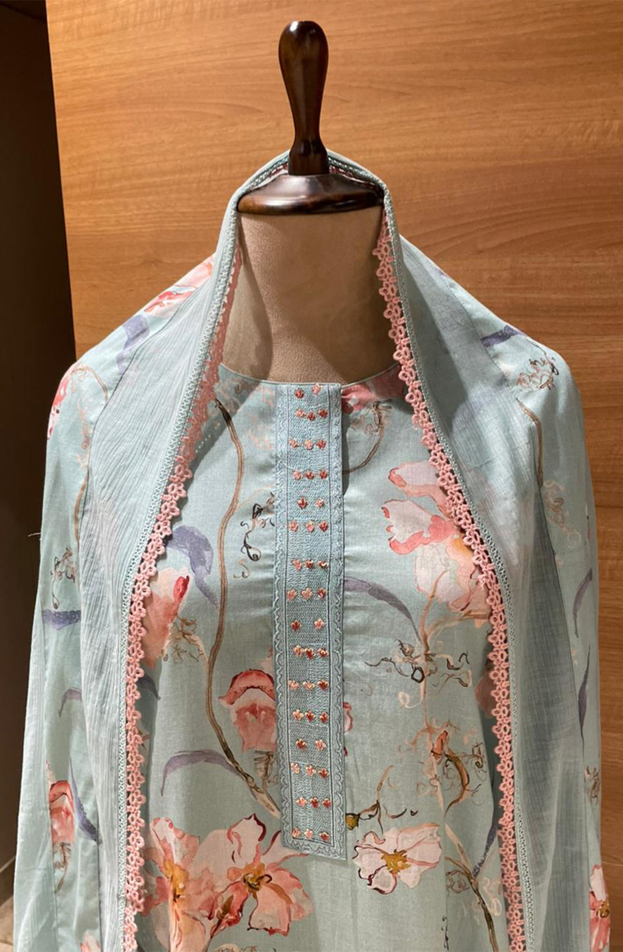 Firozee Cotton Printed Suit Set with Dupatta - R157-SPR2685