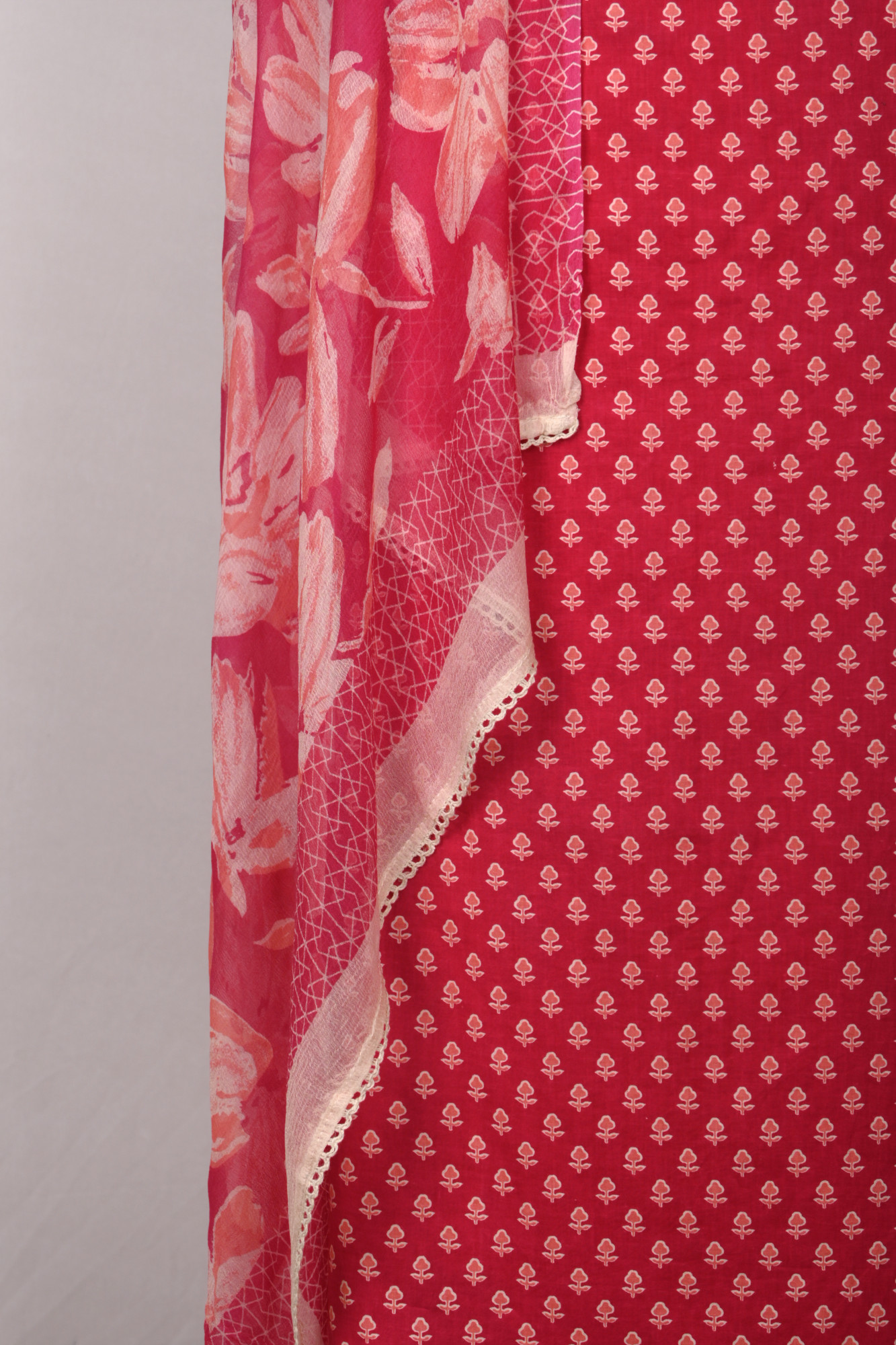 Rani Cotton Beautiful Suit Set with Dupatta - 983-4807-36-2D