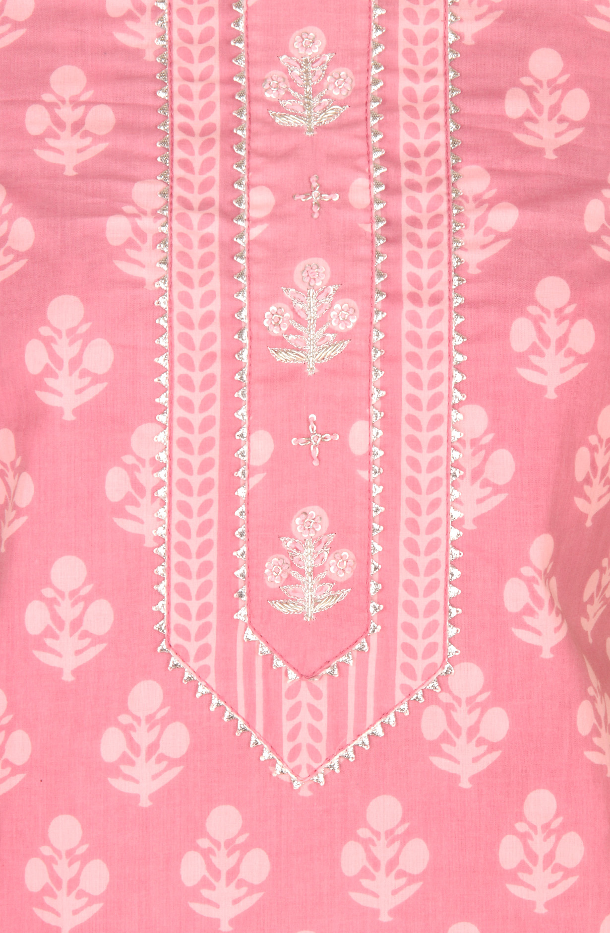 Mauve Cotton Unstitched Salwar suit with Chiffon Dupatta - 693-AAJ1315