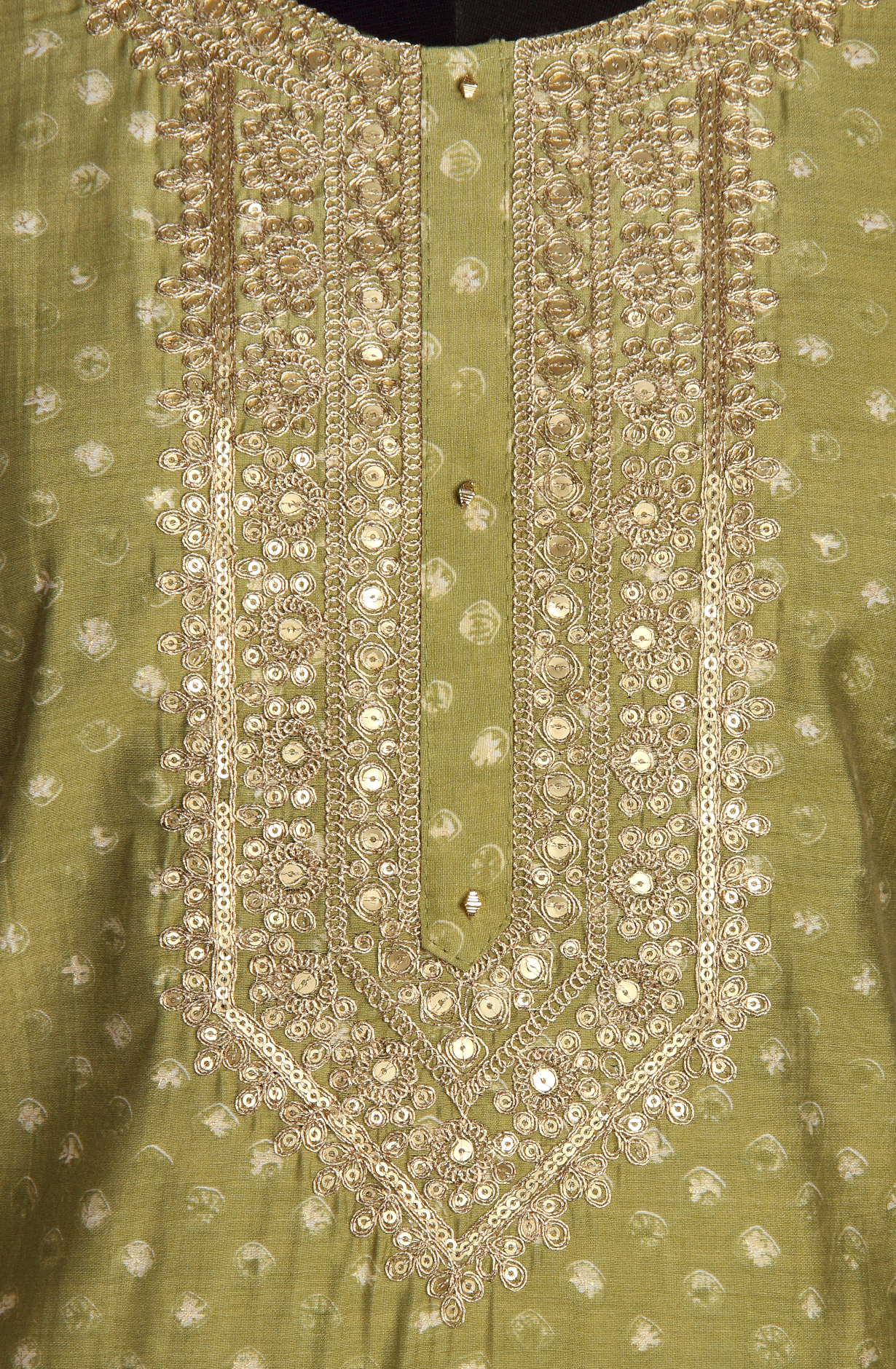 Mehndi Green Modal Salwar Suit with Dupatta - 693-BFC16203