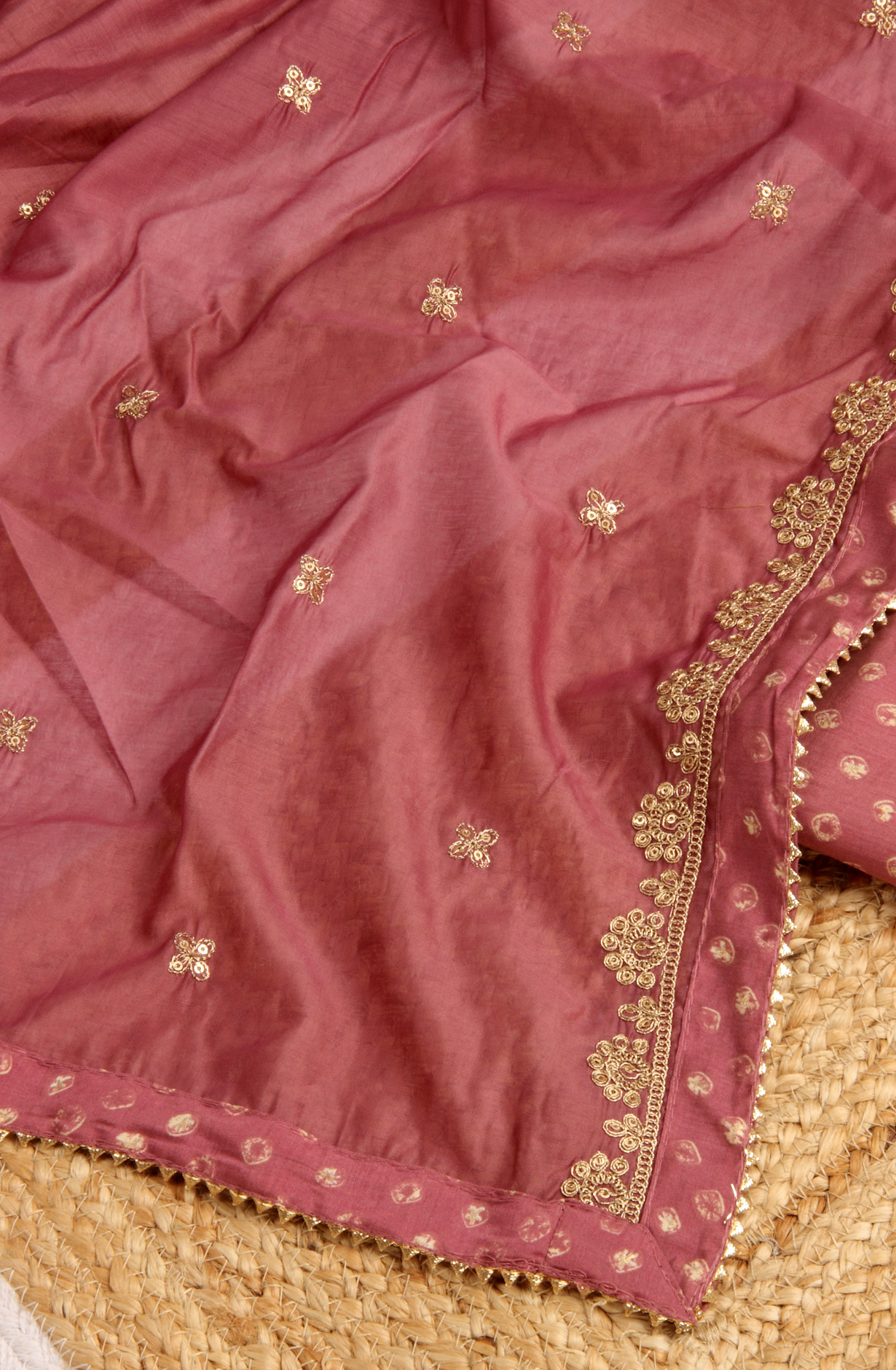 Mauve Modal Salwar Suit with Dupatta - 693-BFC16203B