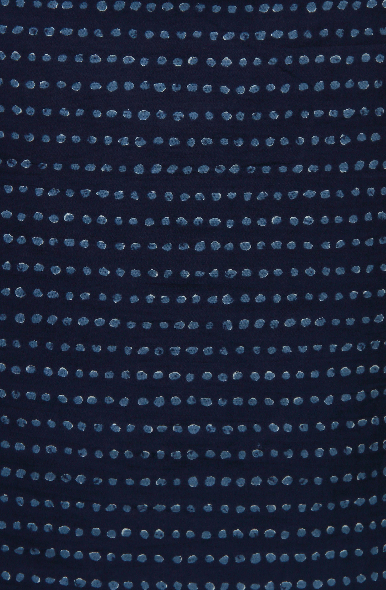 Blue Cotton Printed Salwar Suit with Chiffon Dupatta - 693-CP10602