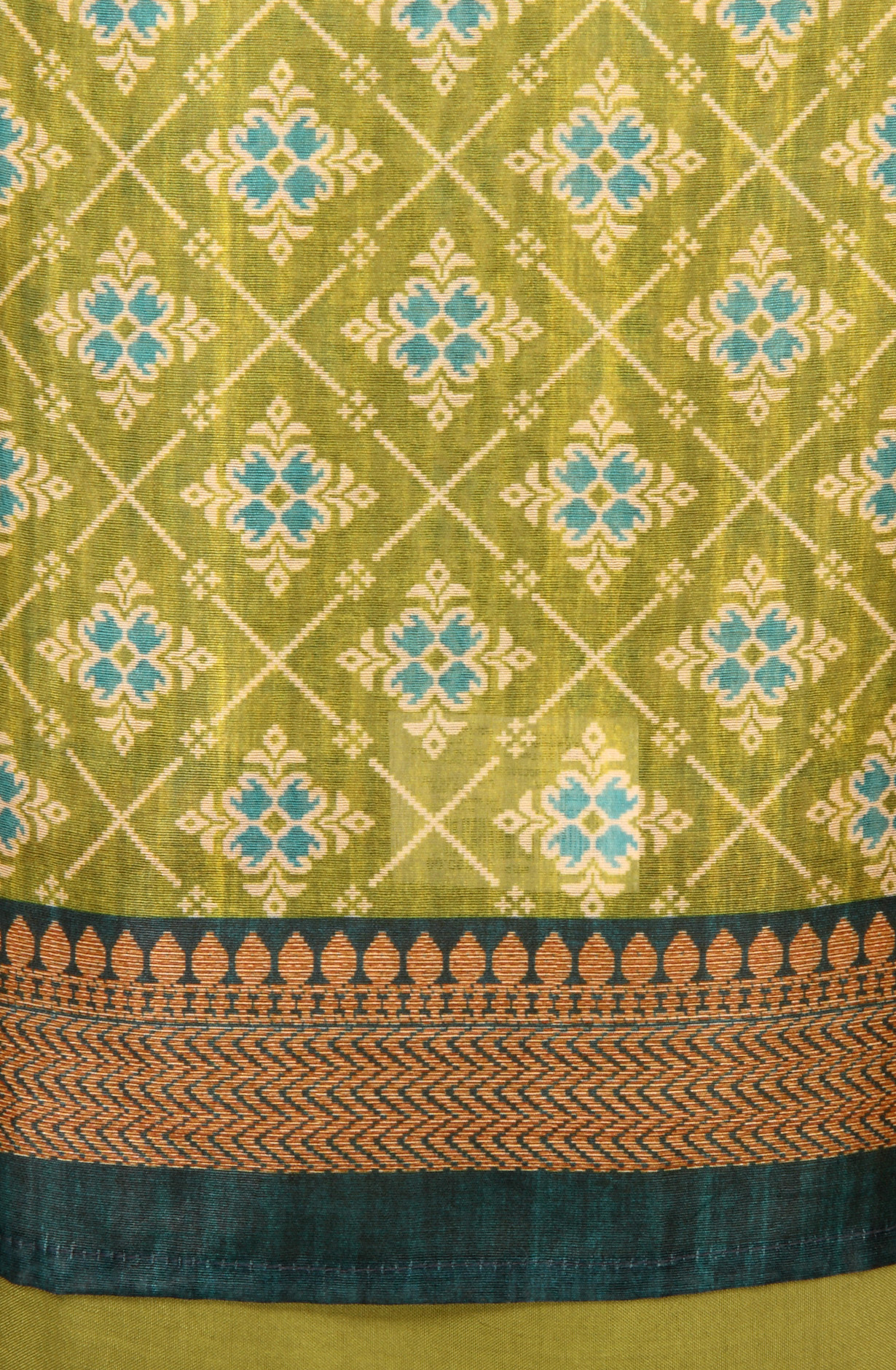 Mehndi Beautiful Chanderi Silk Salwar Kameez with Dupatta - 767-GI75-2A