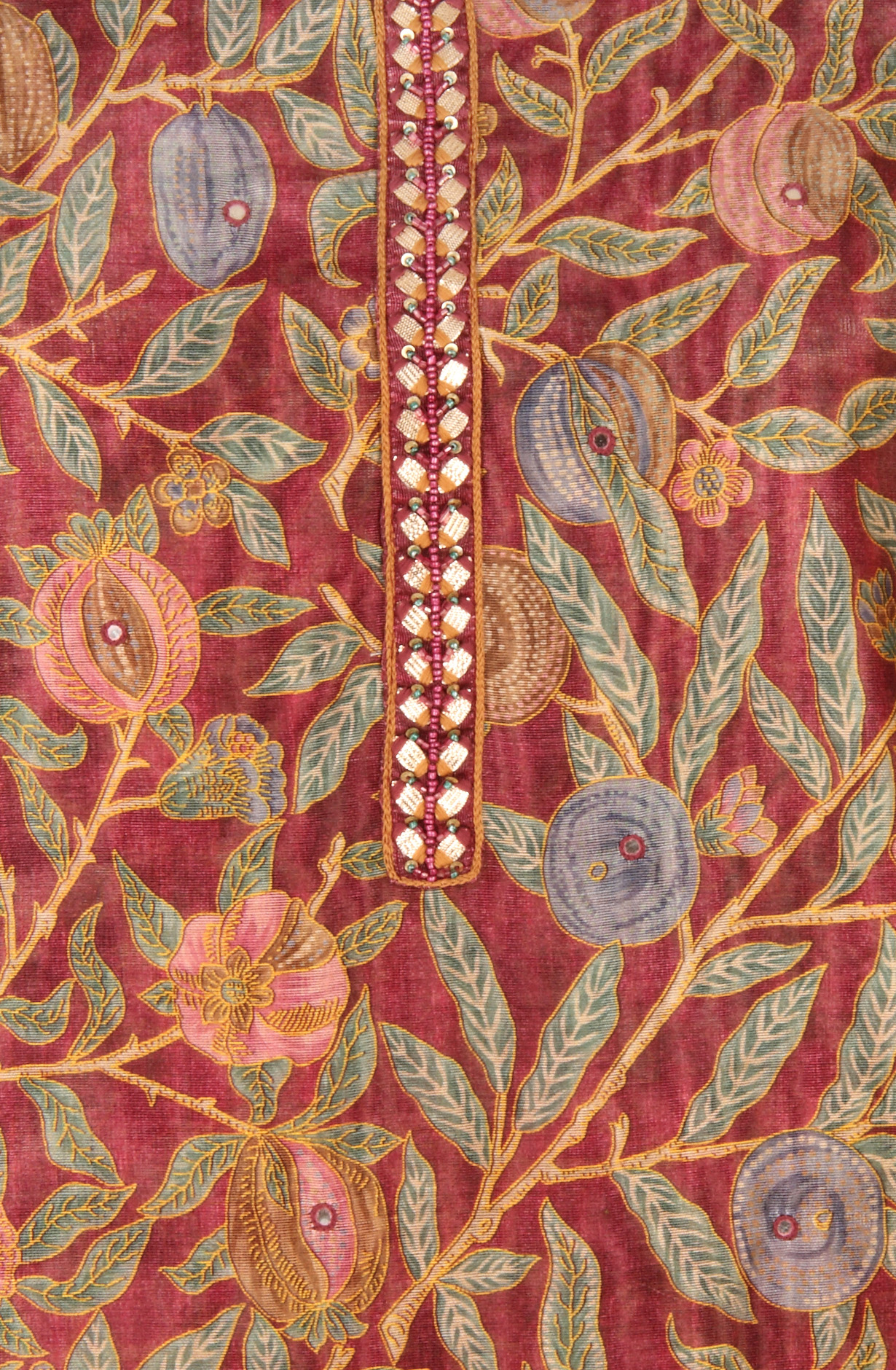 Purple Beautiful Chanderi Silk Salwar Kameez with Dupatta - 767-S332-10B
