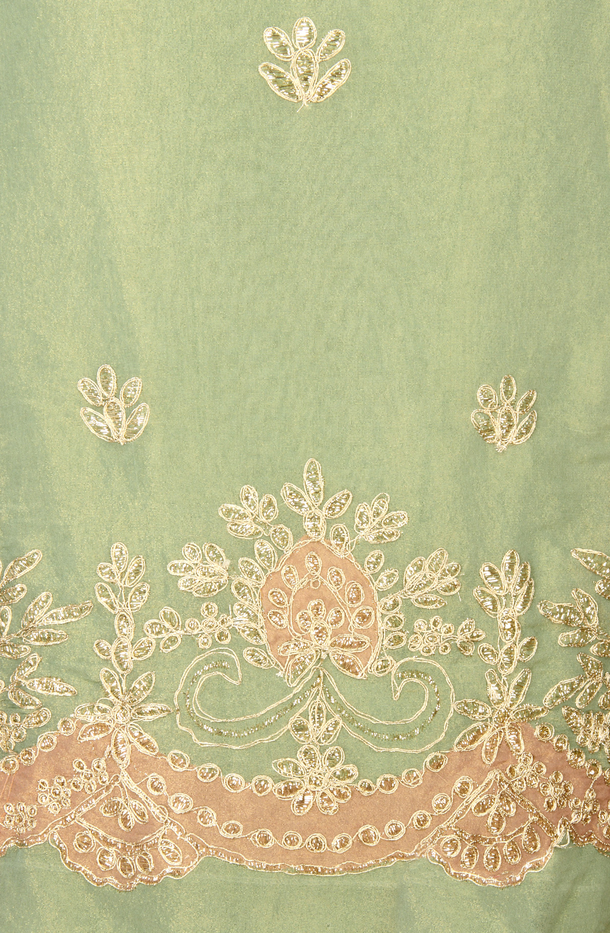 Sea Green Designer Unstitched Uppada Silk Salwar Suit - 797-BBS302A