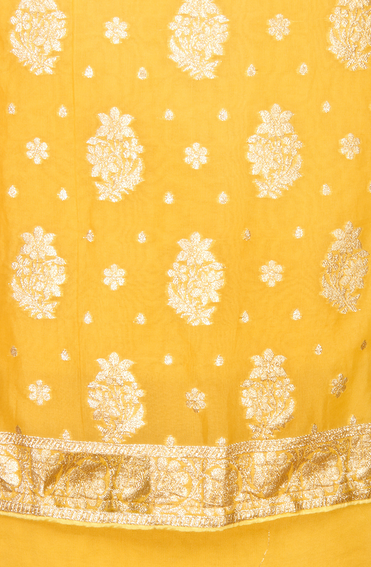 Yellow Festive Wear Beautiful Organza Salwar Kameez with Dupatta - 797-SCT-C