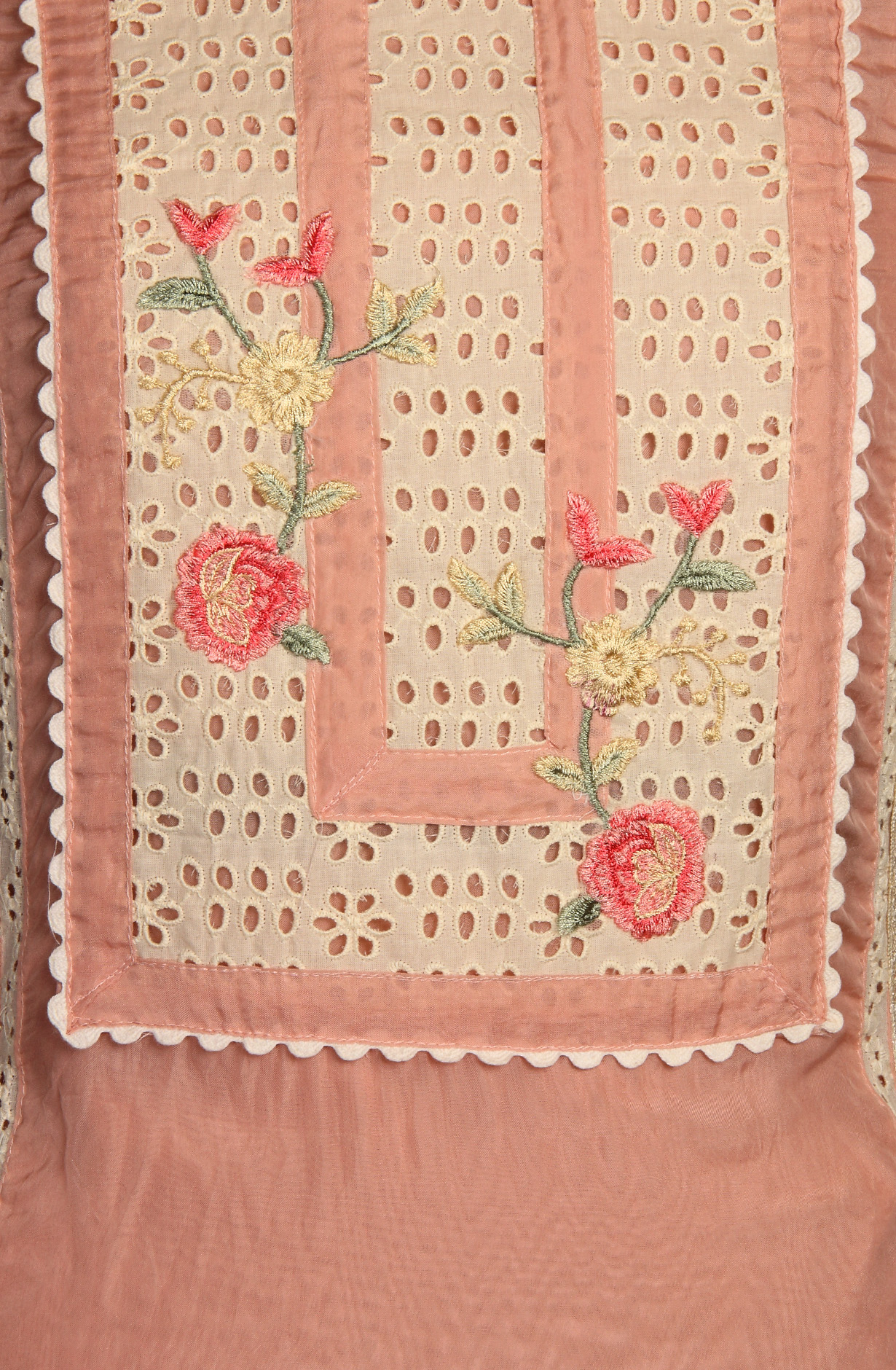 Exclusive Peach Designer Organza Salwar Suit with Dupatta - 797-WEA251-1A