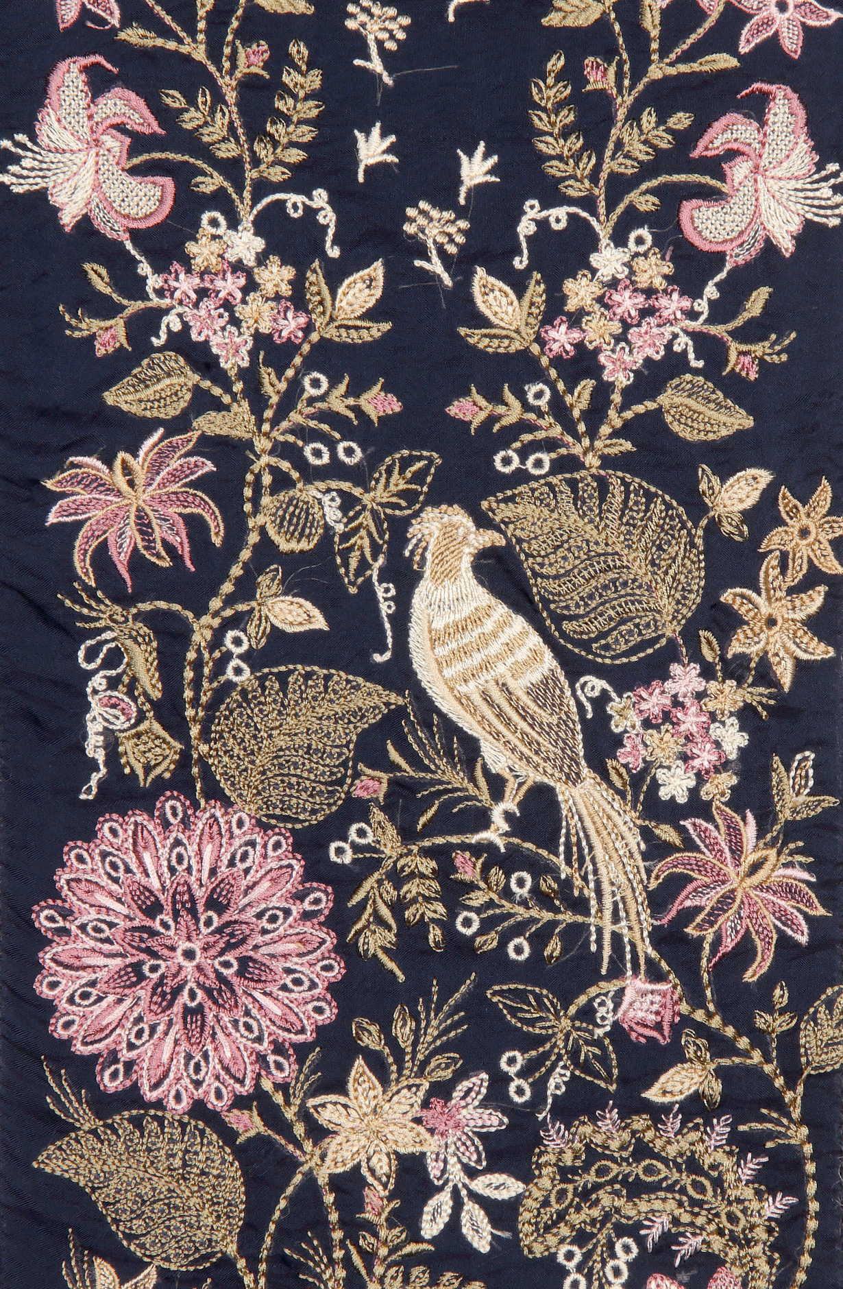 Blue Organza Designer Partywear Embroidered Salwar Kameez - 797-WER9B