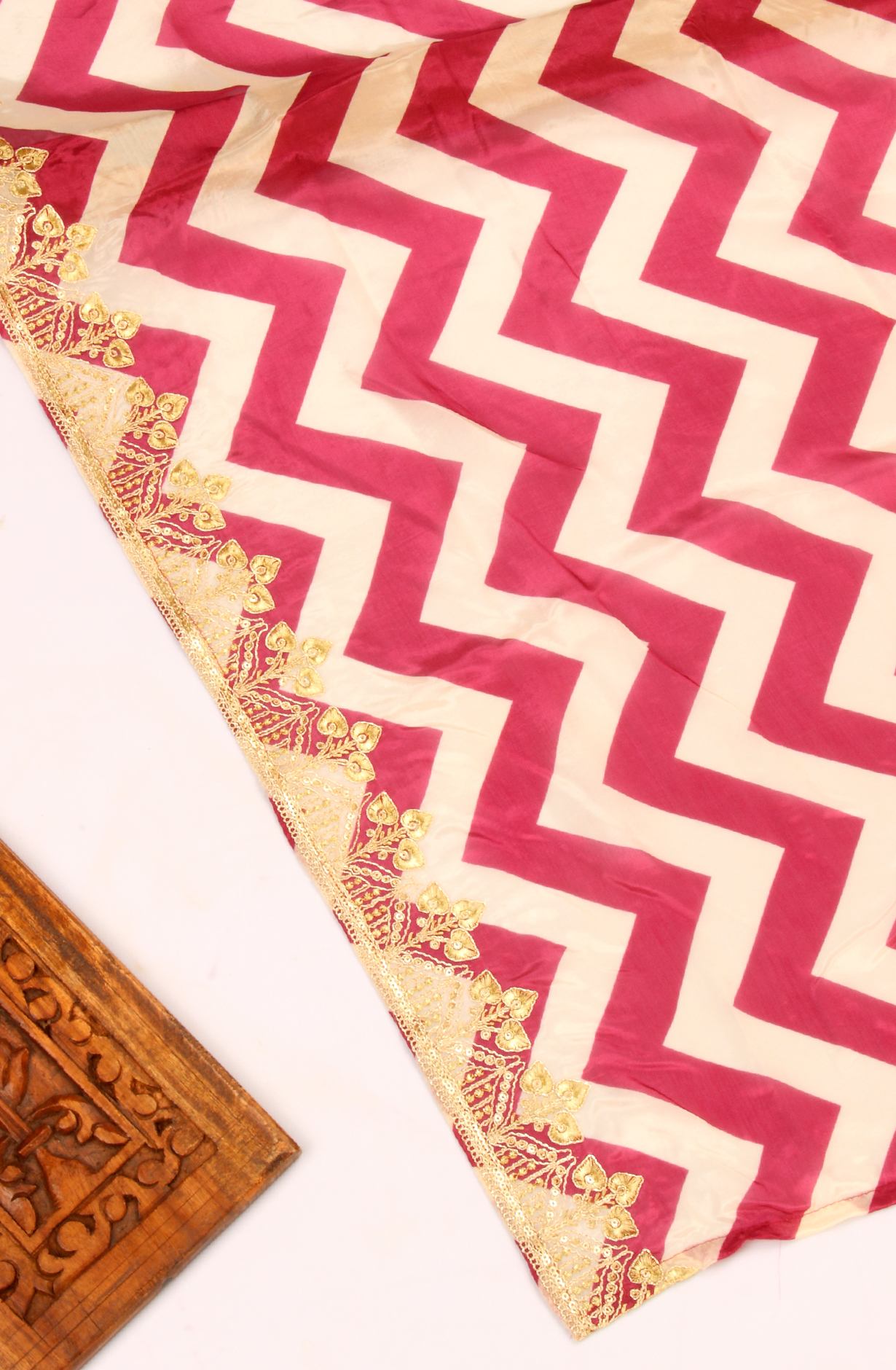 Wine Beautiful Silk Unstitched Salwar Kameez - 822-1317