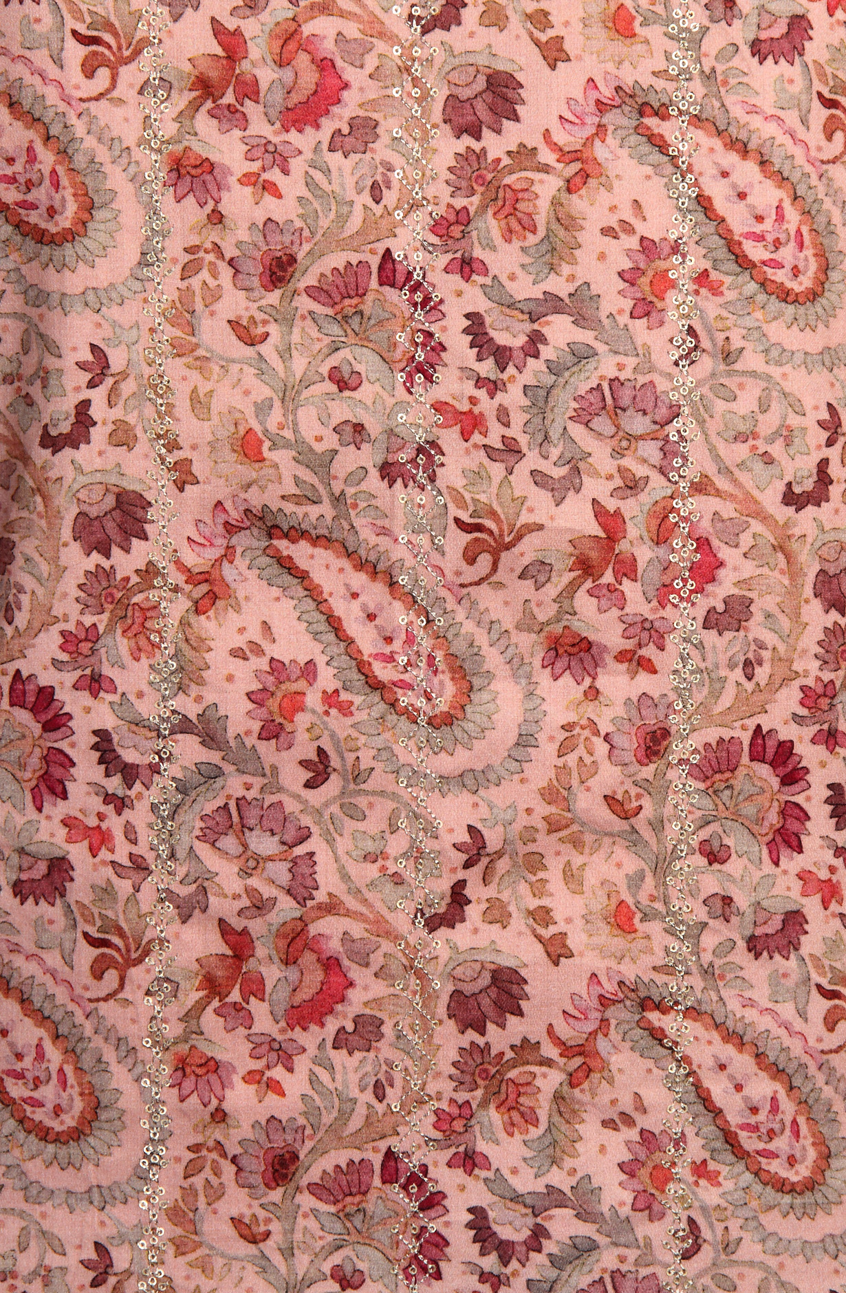 Pink Beautiful Modal Unstitched Salwar Suit with Chiffon Dupatta - 838-336A