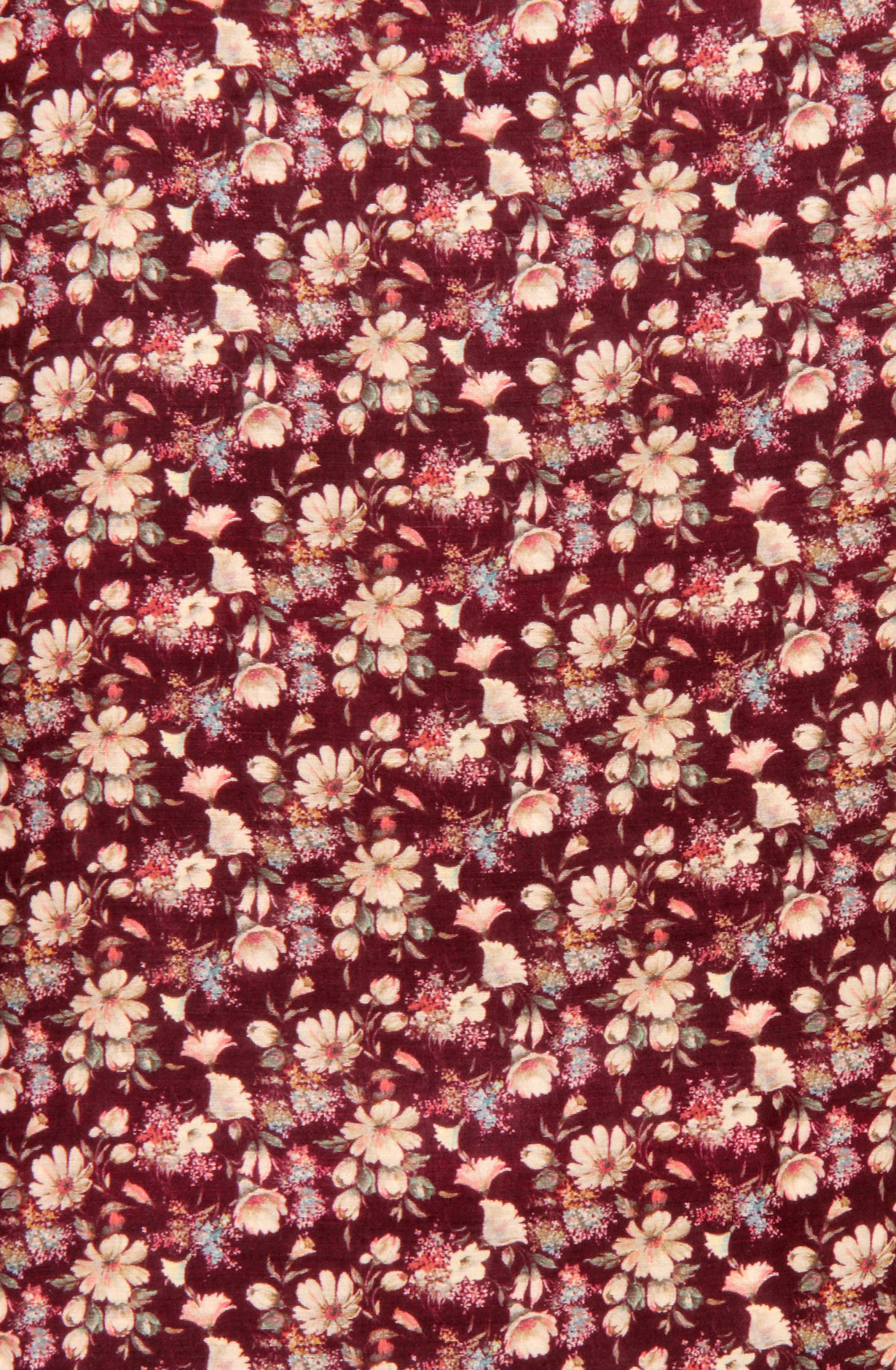 Wine Beautiful Muslin Salwar Suit with Chiffon Dupatta - 838-342