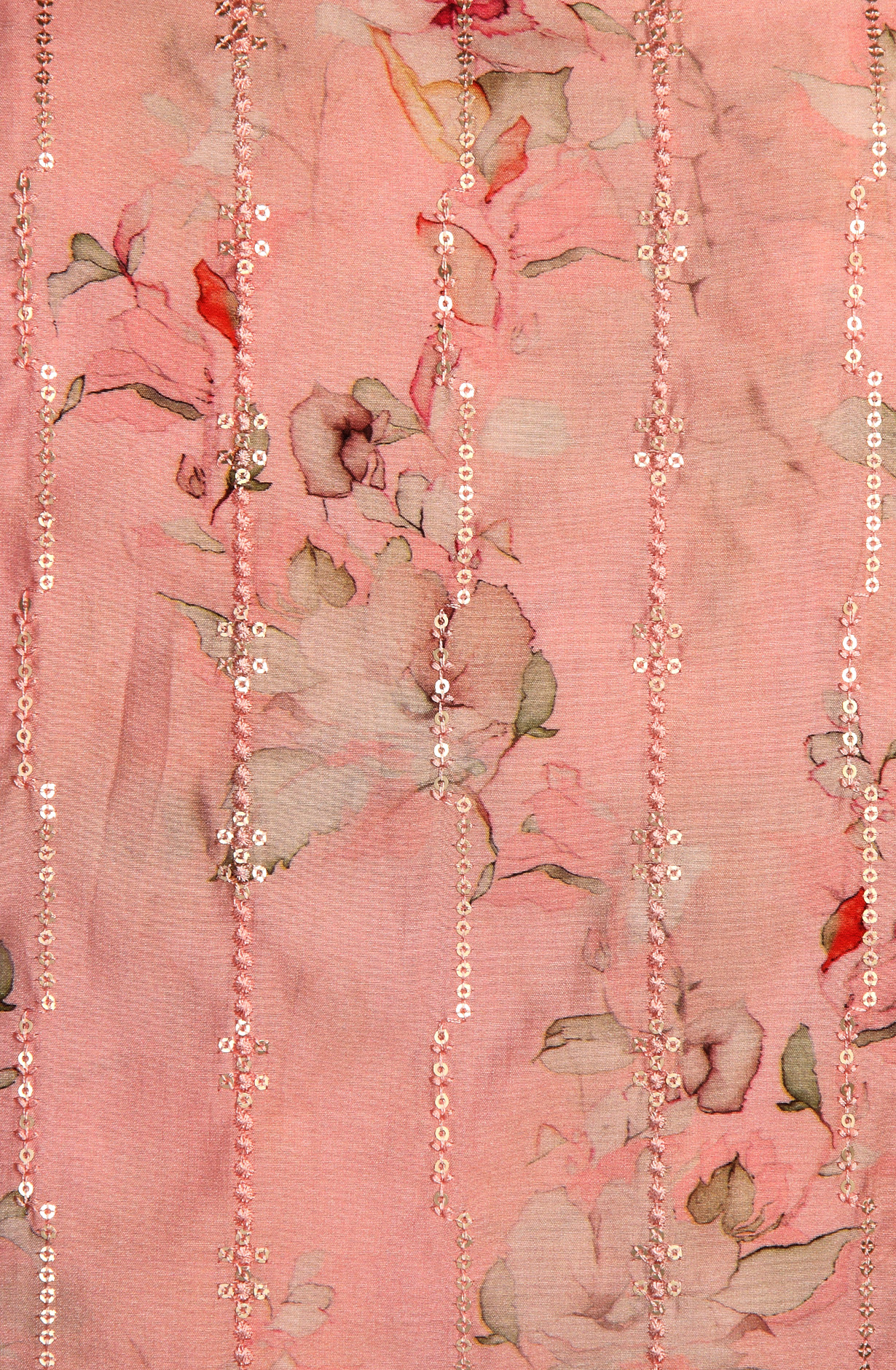 Pink Beautiful Modal Unstitched Salwar Suit with Chiffon Dupatta - 838-4664C