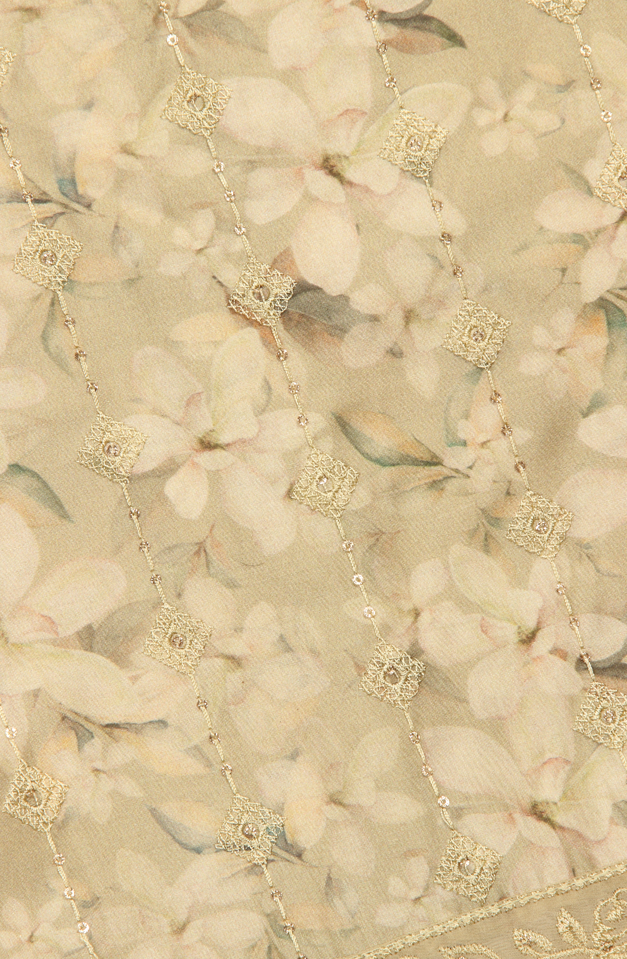 Mehndi Beautiful Modal Suit-set with Chiffon Dupatta - 838-4665